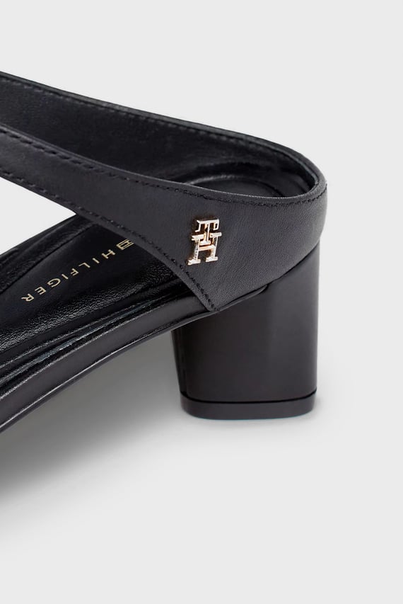 Босоножки TH STRAP LEATHER MID HEEL