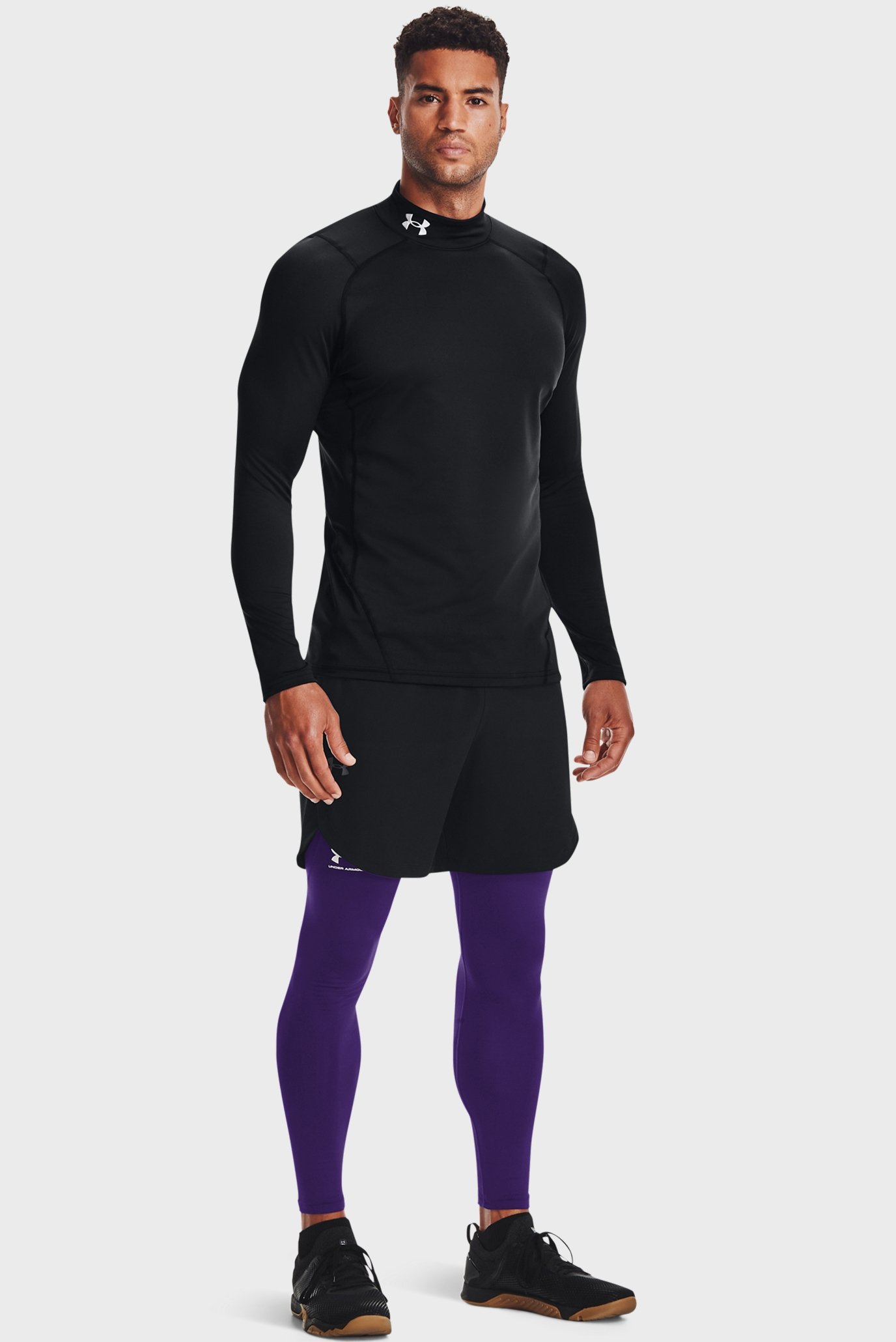 Лонгслив UA CG Armour Fitted Mock 2