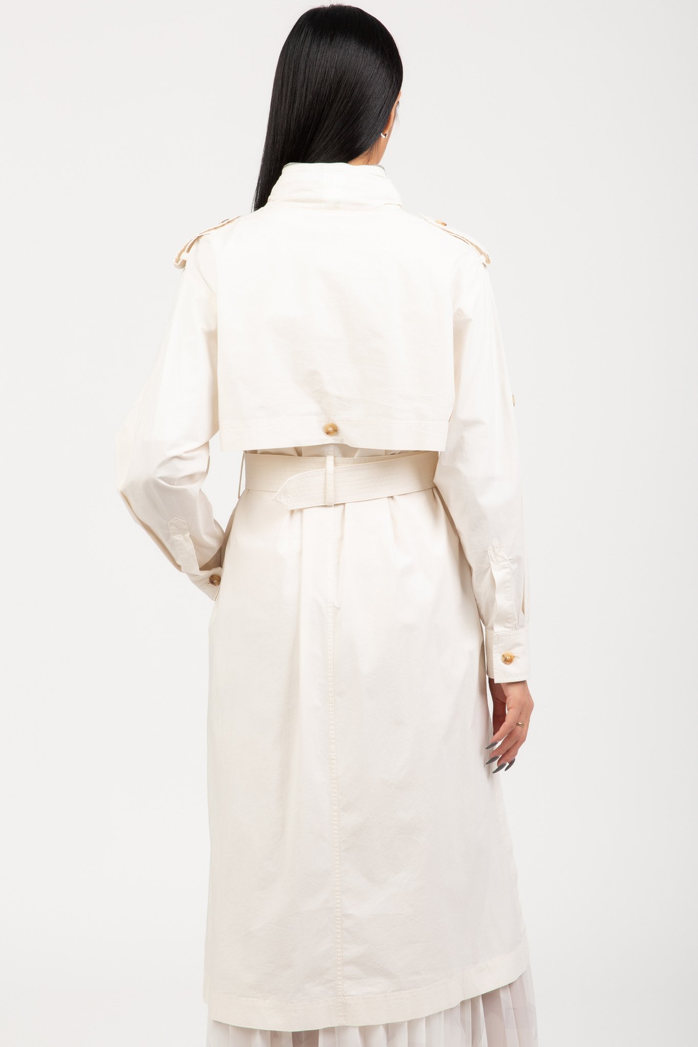 Плащ ICON COTTON FLUID TRENCHTommy Hilfiger Плащ ICON COTTON FLUID TRENCH 5