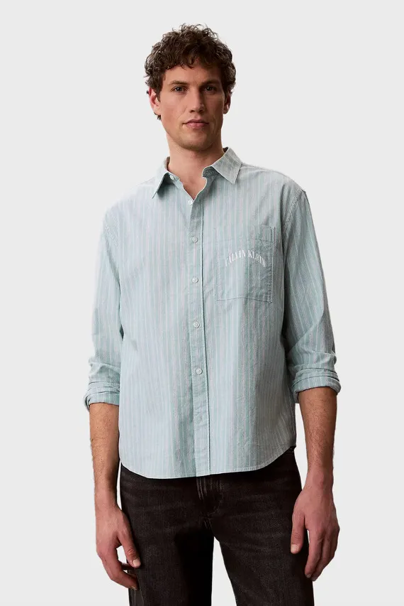 Рубашка LS YD STRIPE WASHED OXFORD EASY Calvin Klein Jeans