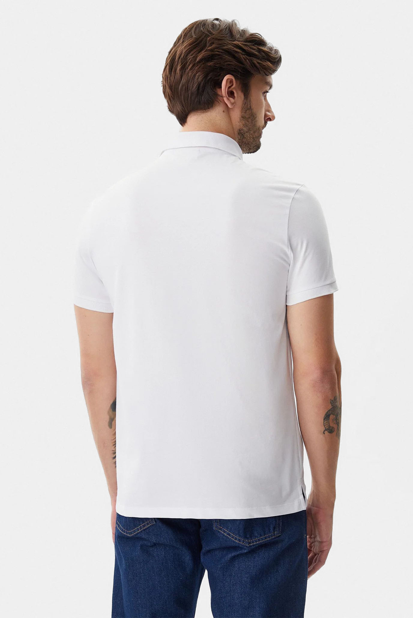 Поло SS SMOOTH COTTON SOLID POLOCalvin Klein Jeans Поло SS SMOOTH COTTON SOLID POLO 3