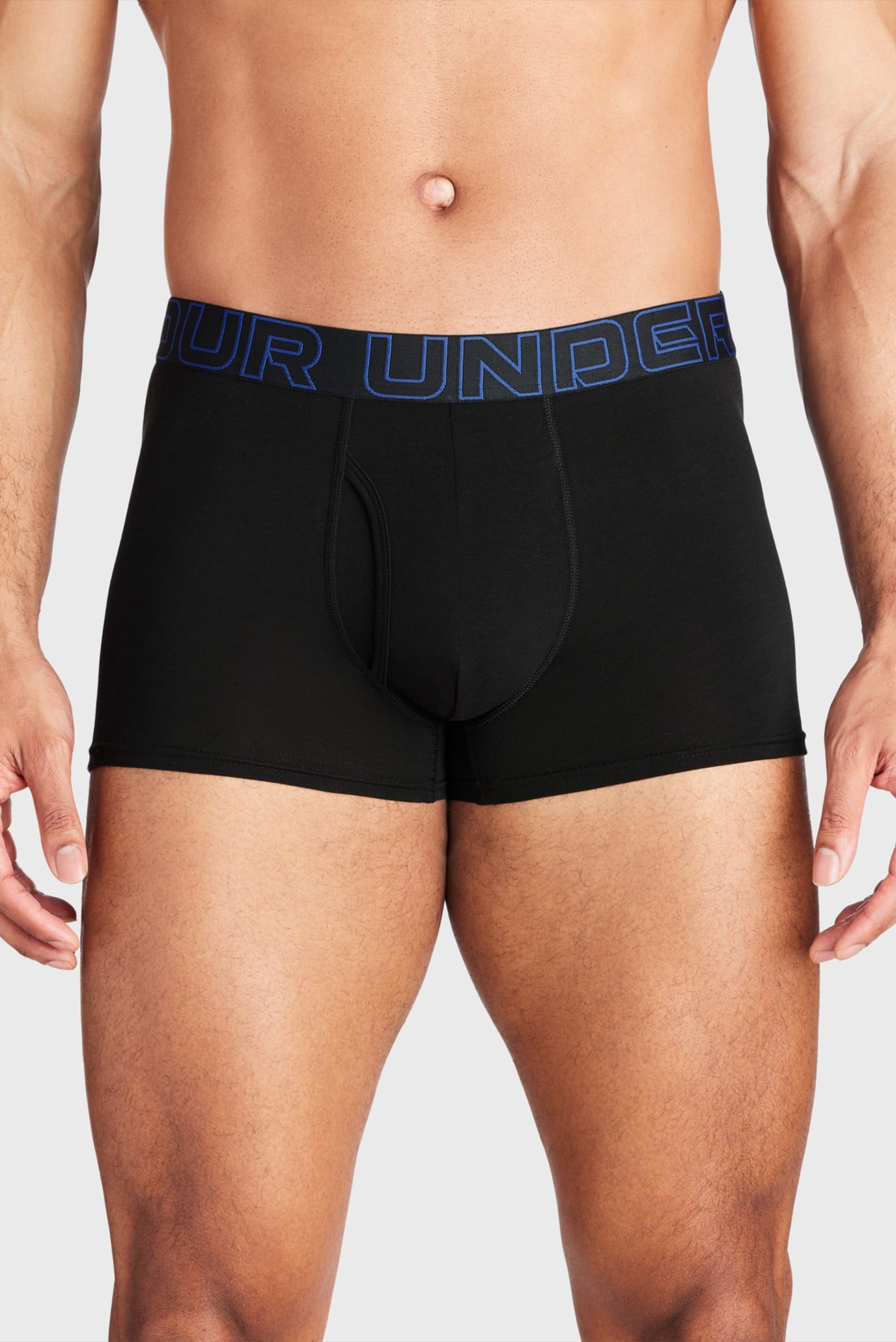 Мужские черные боксеры (3 шт) UA Perf Cotton 2