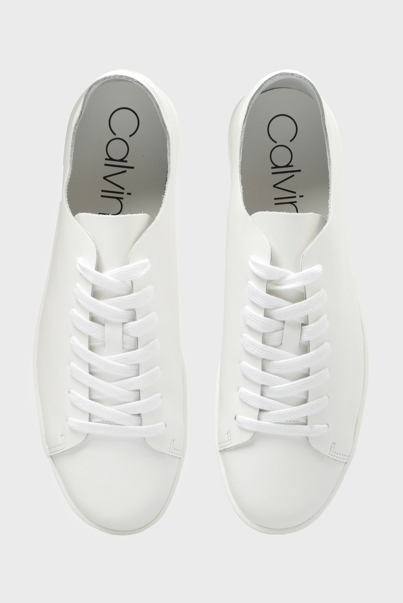 Женские белые кожаные сникеры IRENA 4