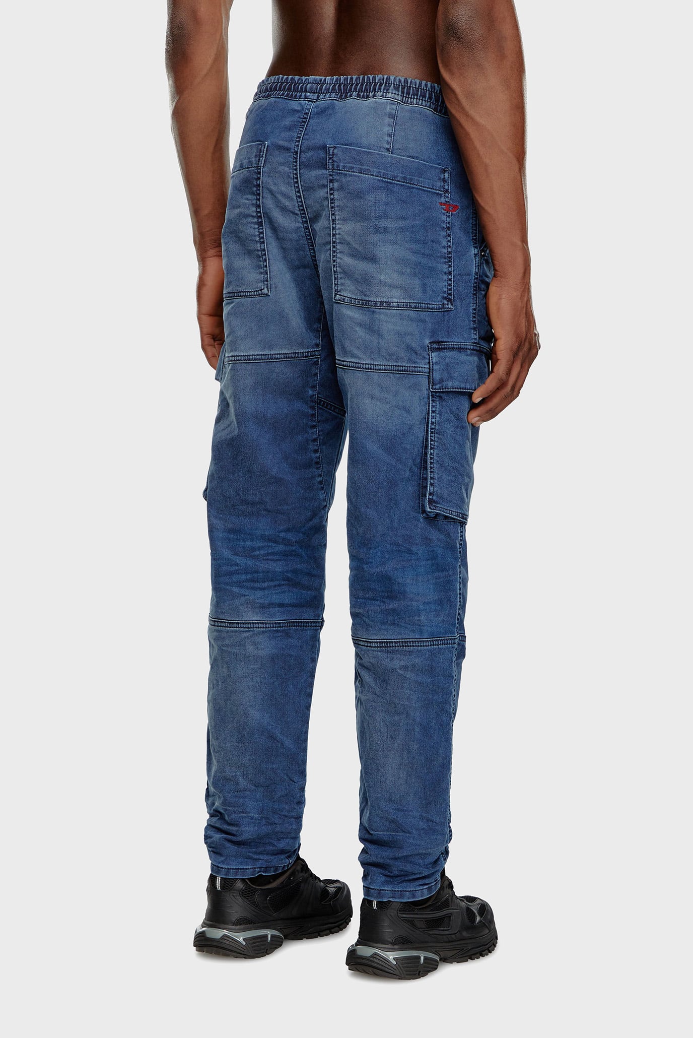 Мужские синие джинсы 2050 D-KROOLEY-CARGO JOGG 3