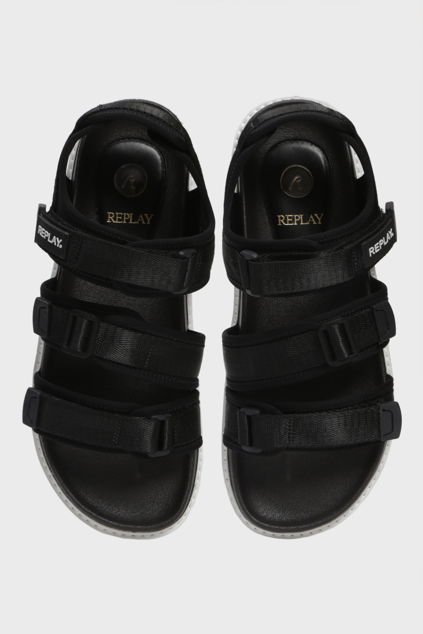 Женские черные сандалии AVANA 3