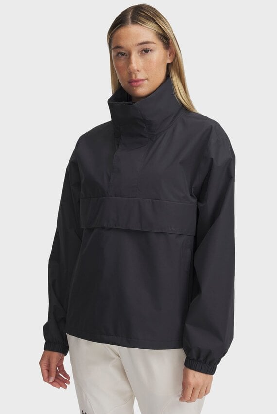 Женский темно-серый анорак UA Cloudstrike Anorak