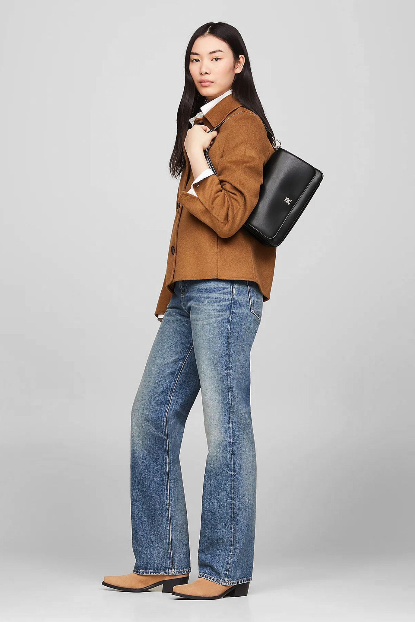 Женская черная сумка TH FRESH SHOULDER CROSSOVER 2