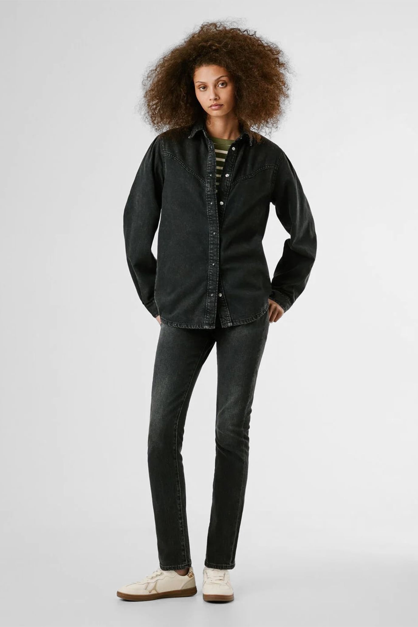 Рубашка ODILE BLK 2