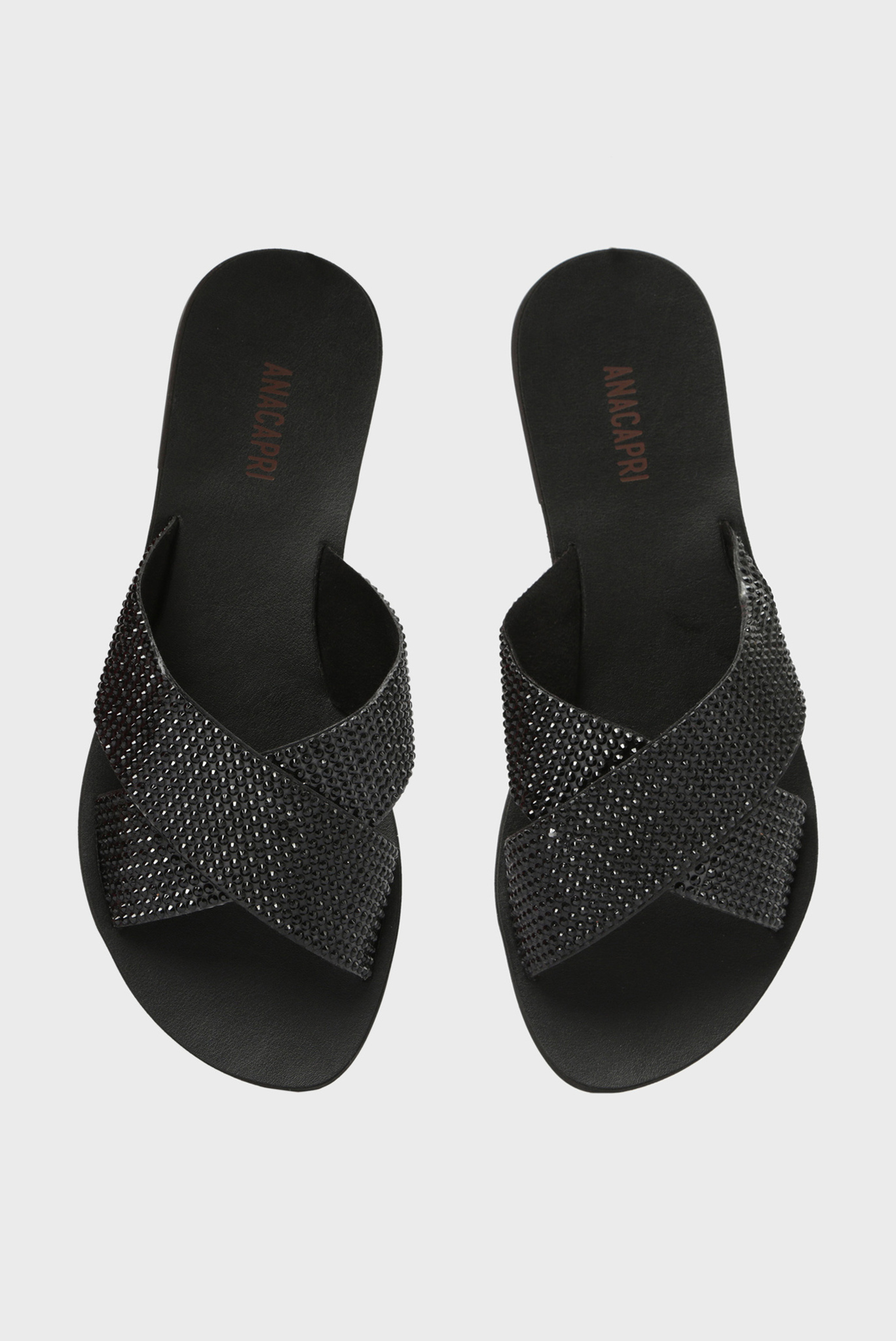 Женские черные слайдеры 3