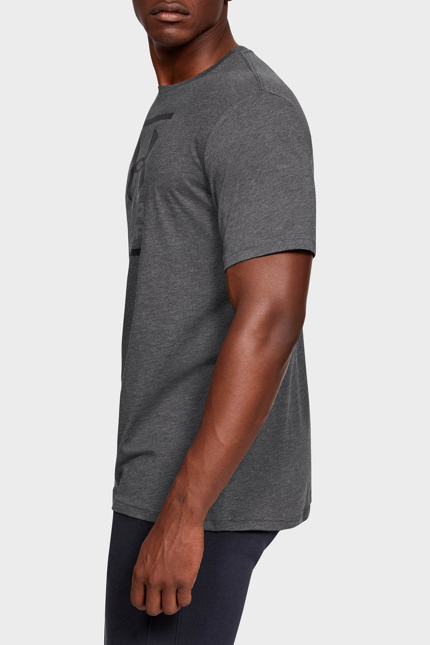 Мужская серая футболка UA GL Foundation SS T 7