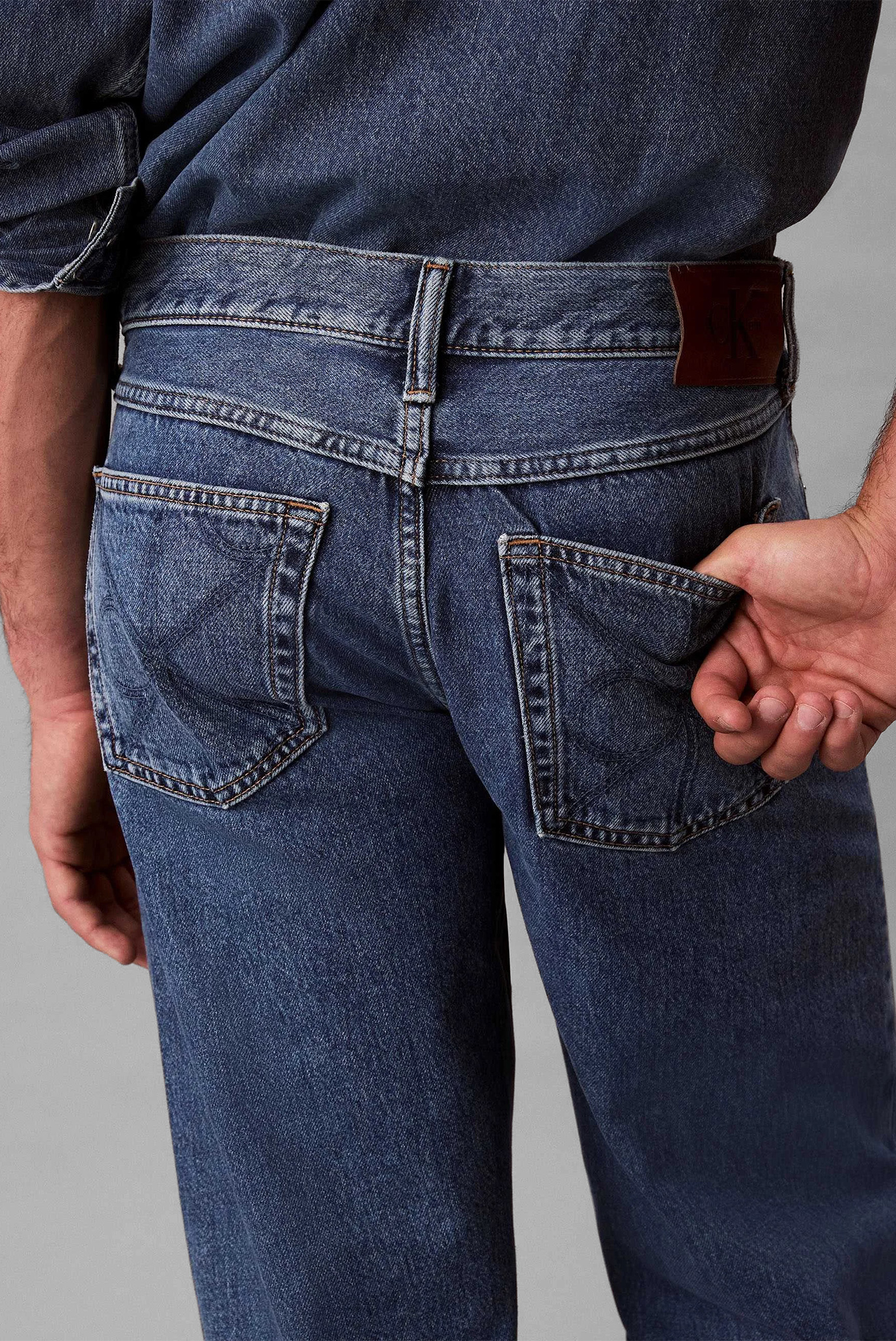 Джинсы 90S STRAIGHT CK MED BLUE STONE J 3