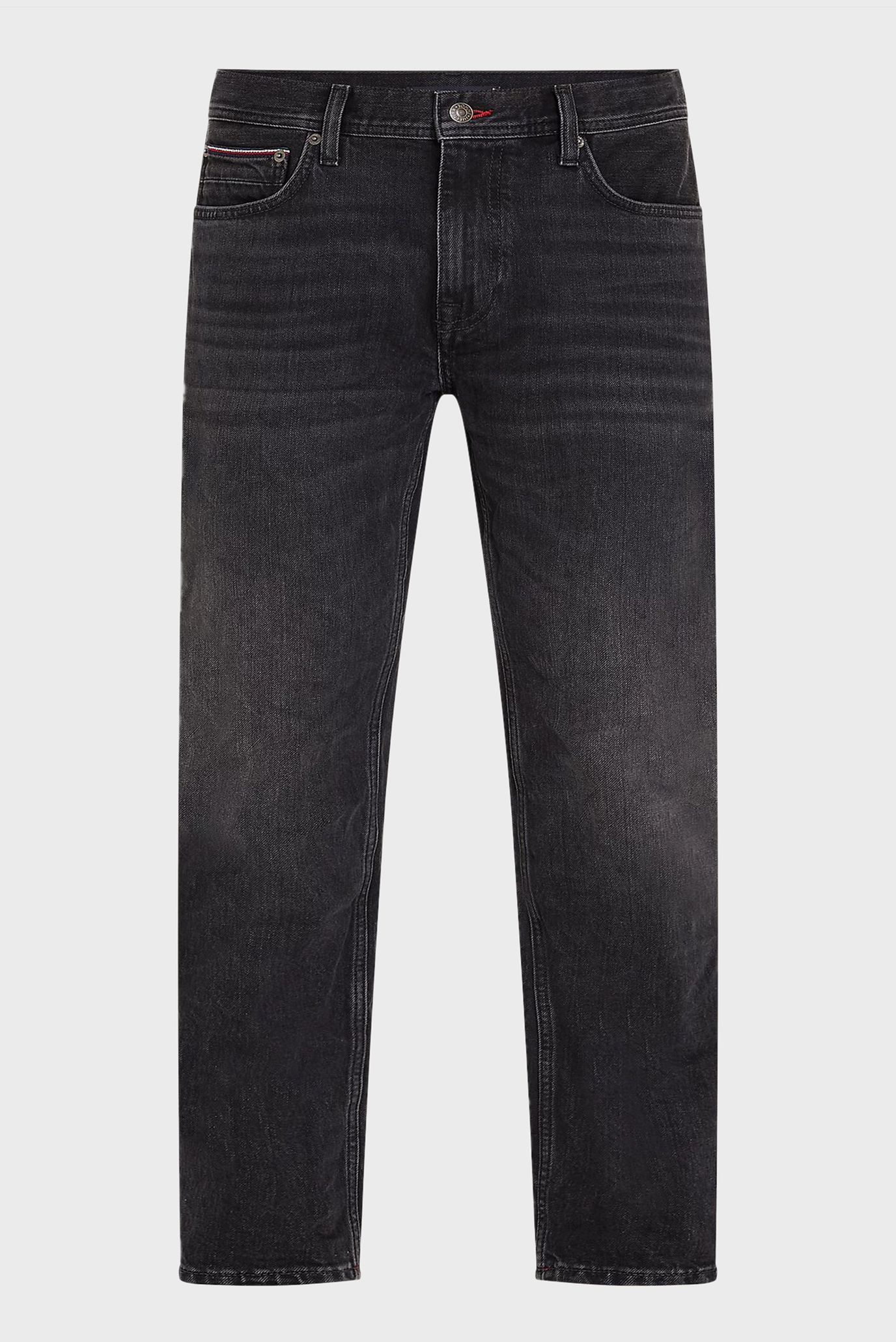 Мужские черные джинсы Denton Faded Black Straight 5