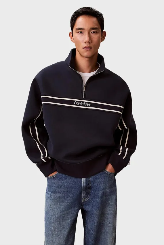 Реглан LS COTTON SPACER STRIPE RIB QTR Calvin Klein Jeans