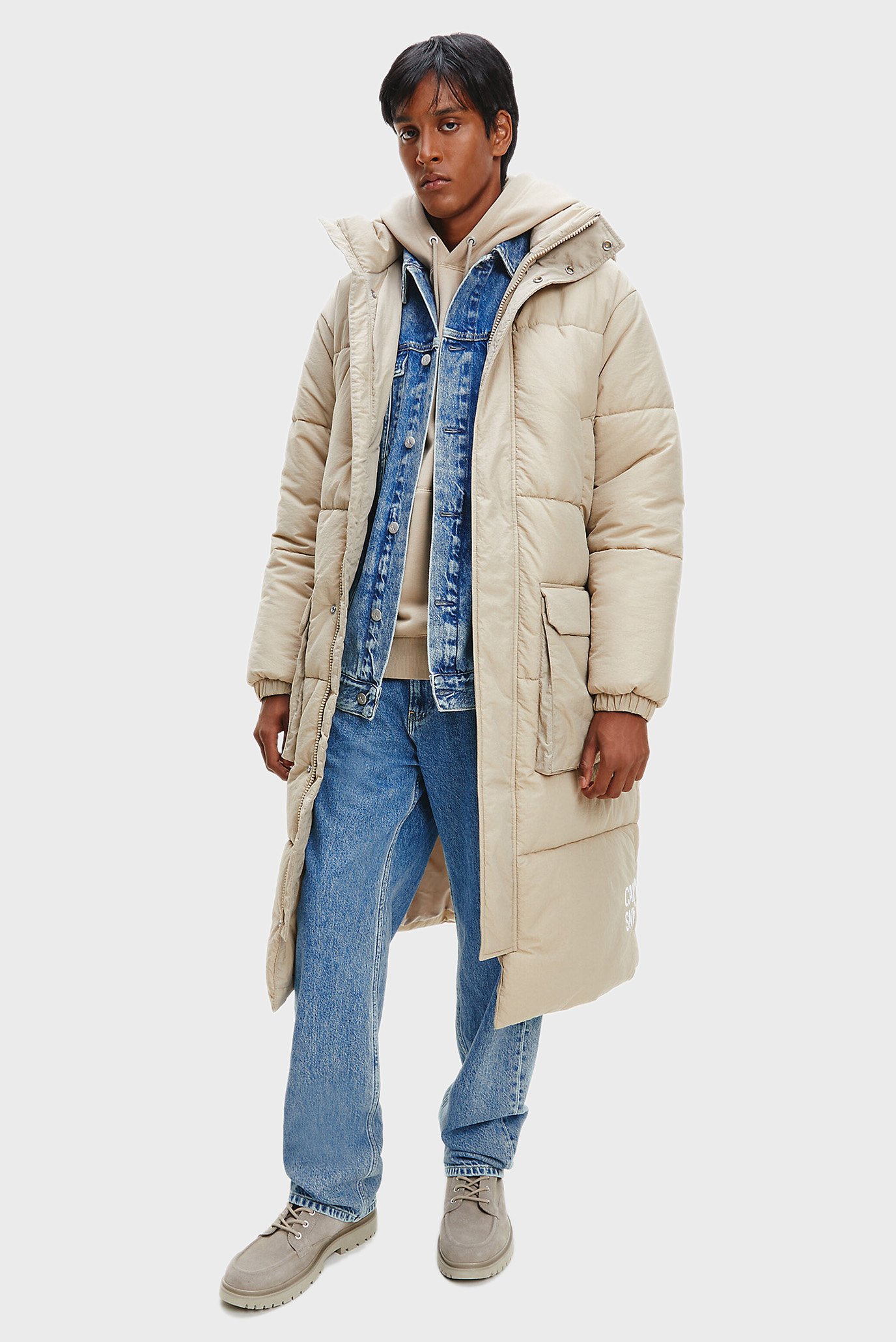 Мужская бежевая куртка SUSTAINABLE 7