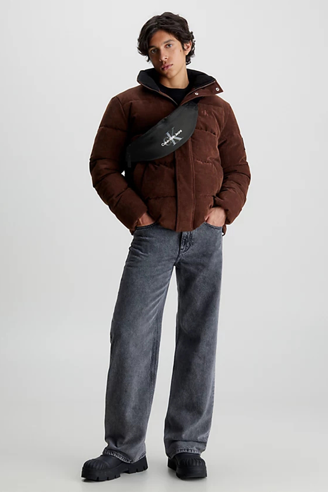 Мужская черная поясная сумка SPORT ESSENTIALS WAISTBAG 2