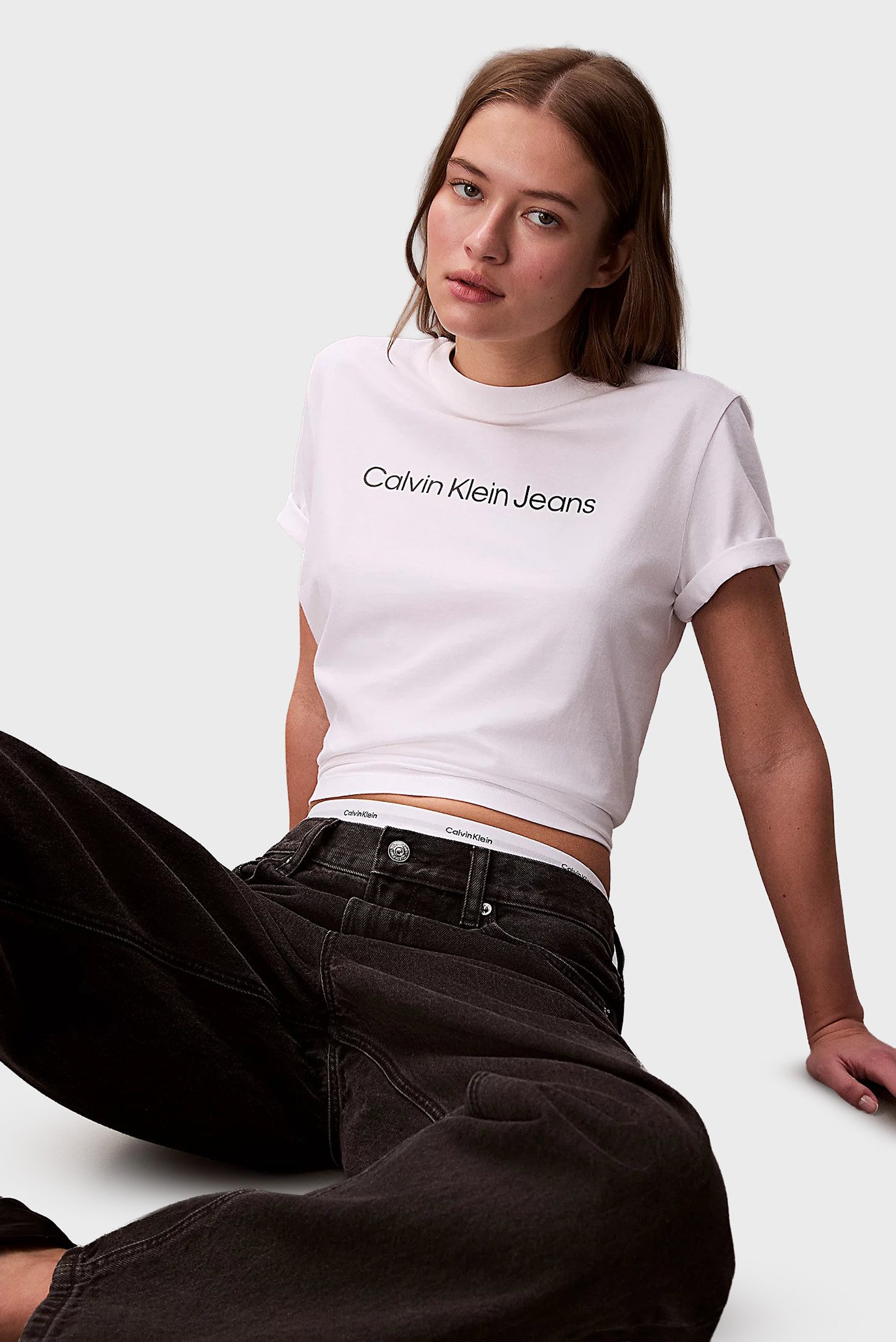 Джинсы 90S LOOSE CK ESSENTIAL BLACK 6