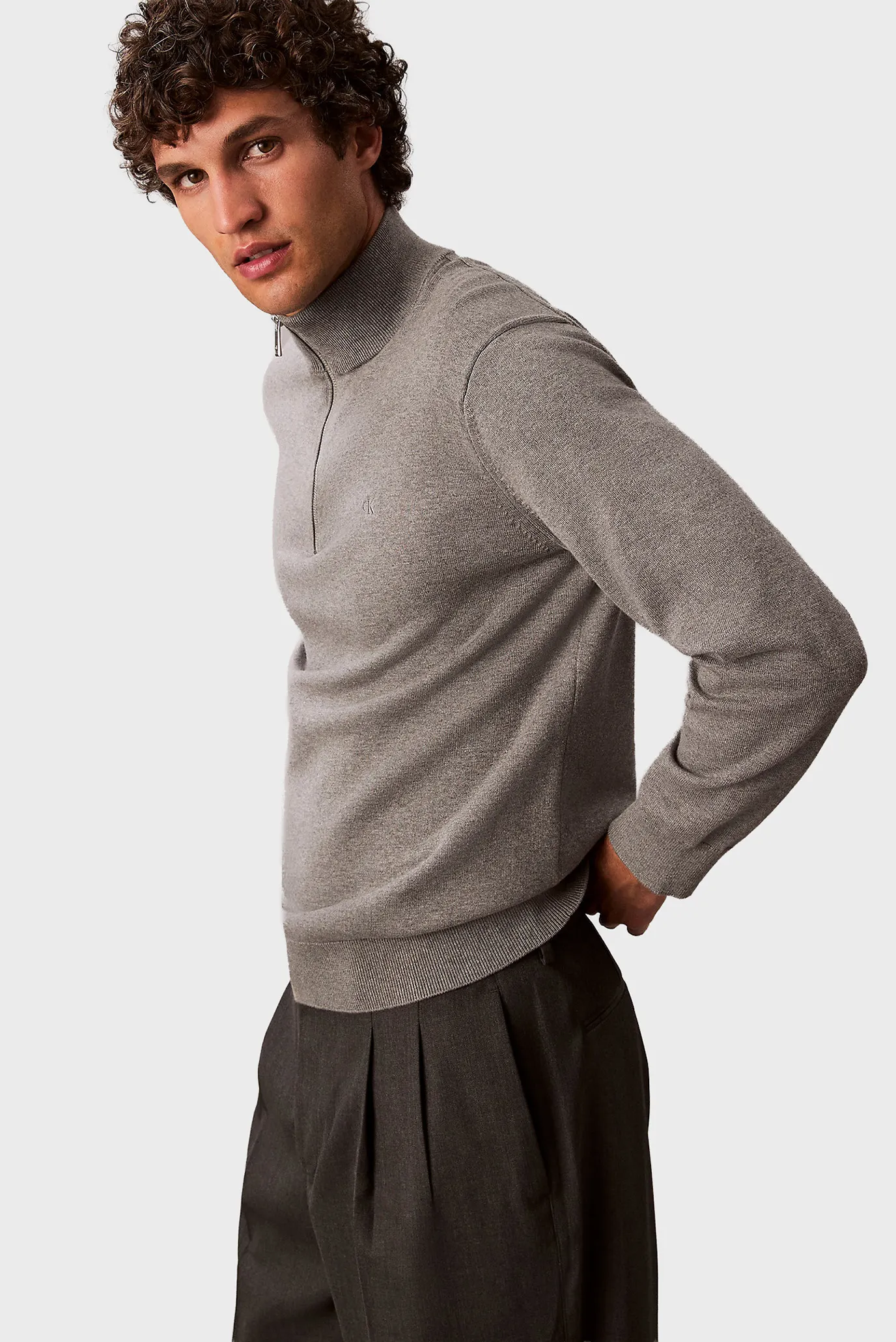 Свитер LS SUPIMA QZ SWEATER 12GG 3