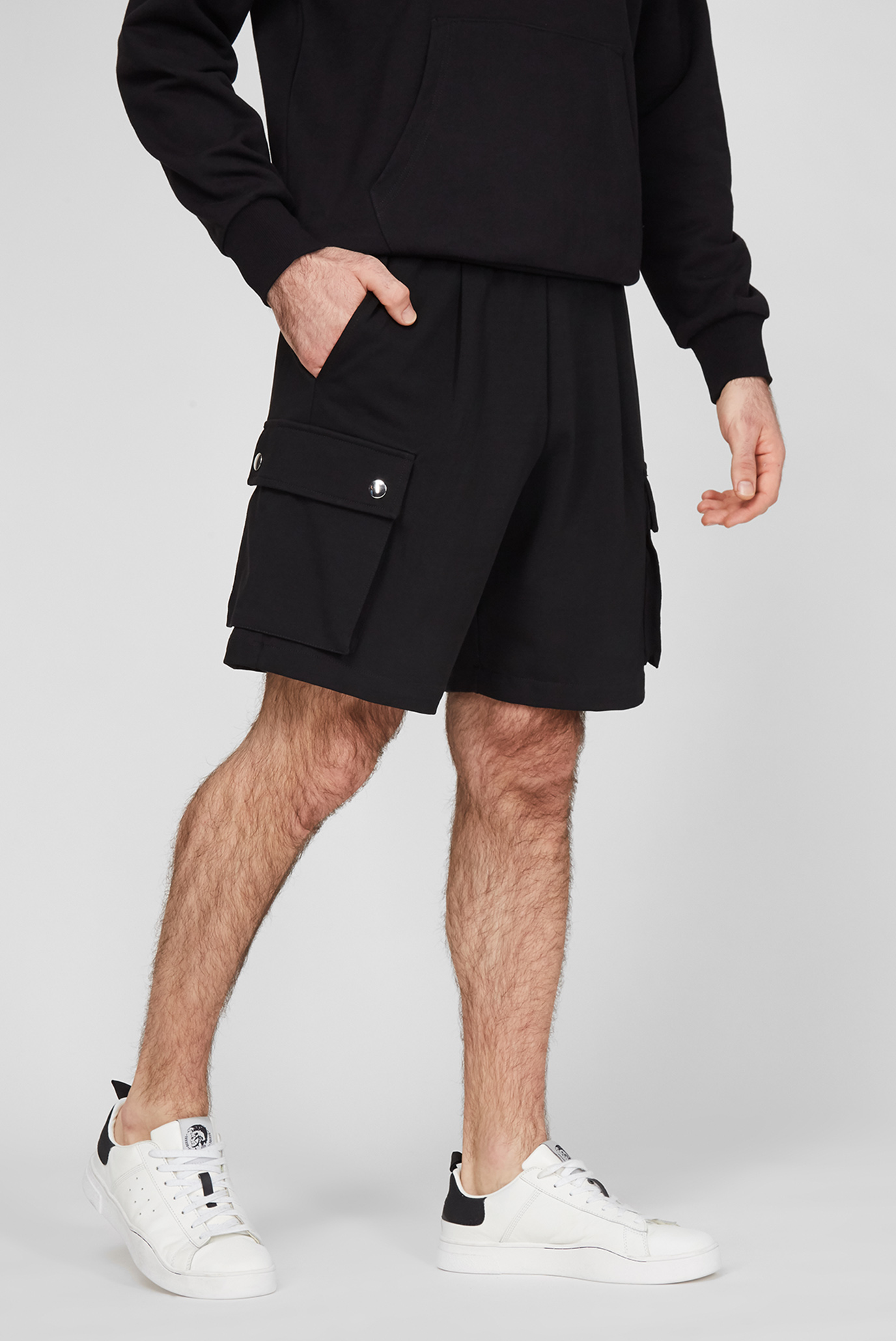 Мужские черные шорты P-PRONE 8