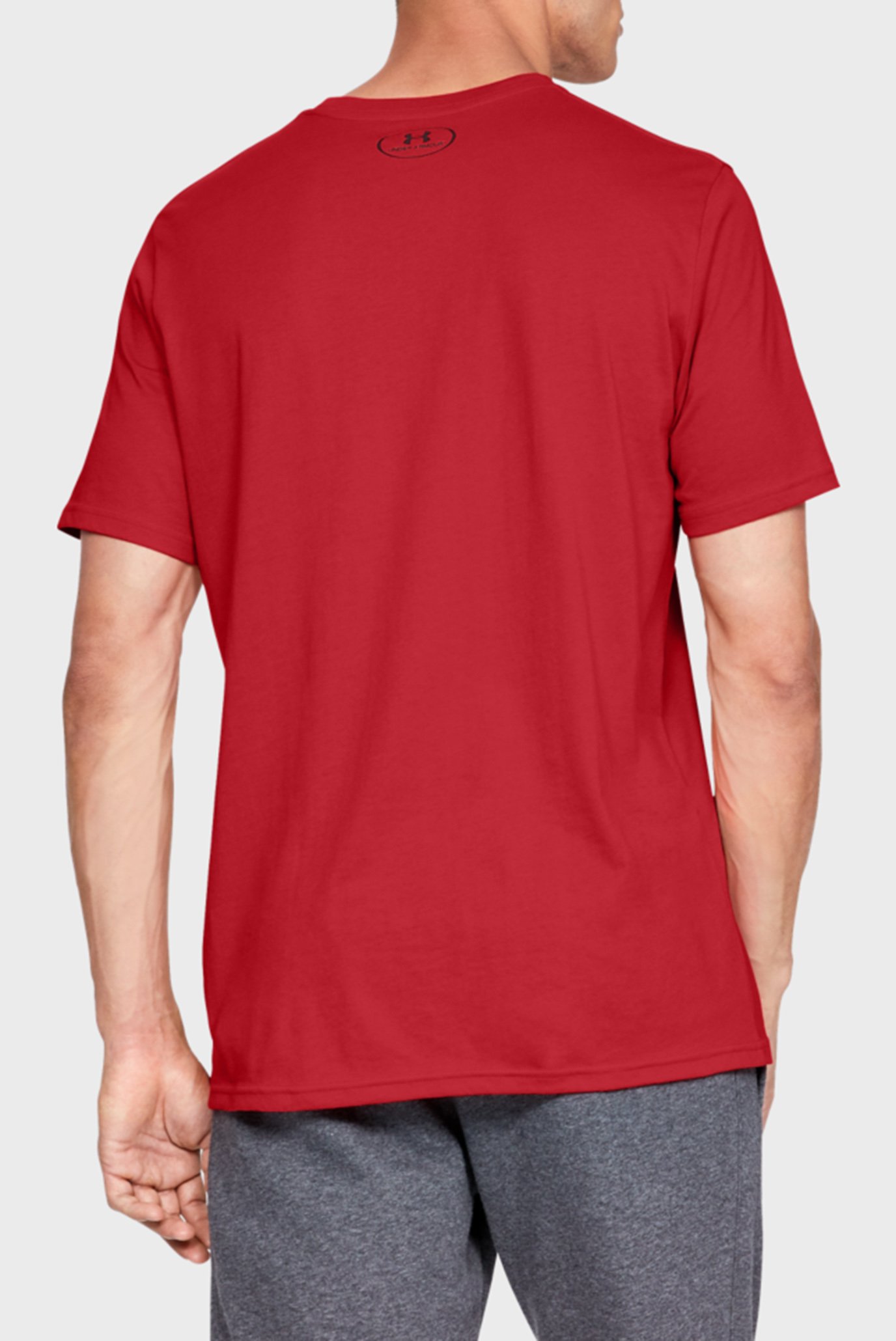 Мужская красная футболка UA Boxed Sportstyle SS 2