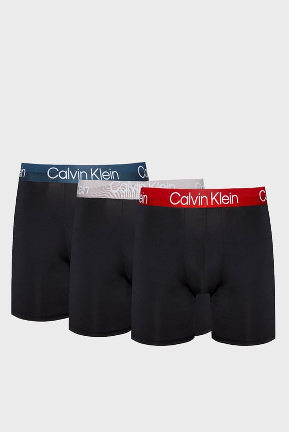 Мужские черные боксеры (3 шт) Calvin Klein