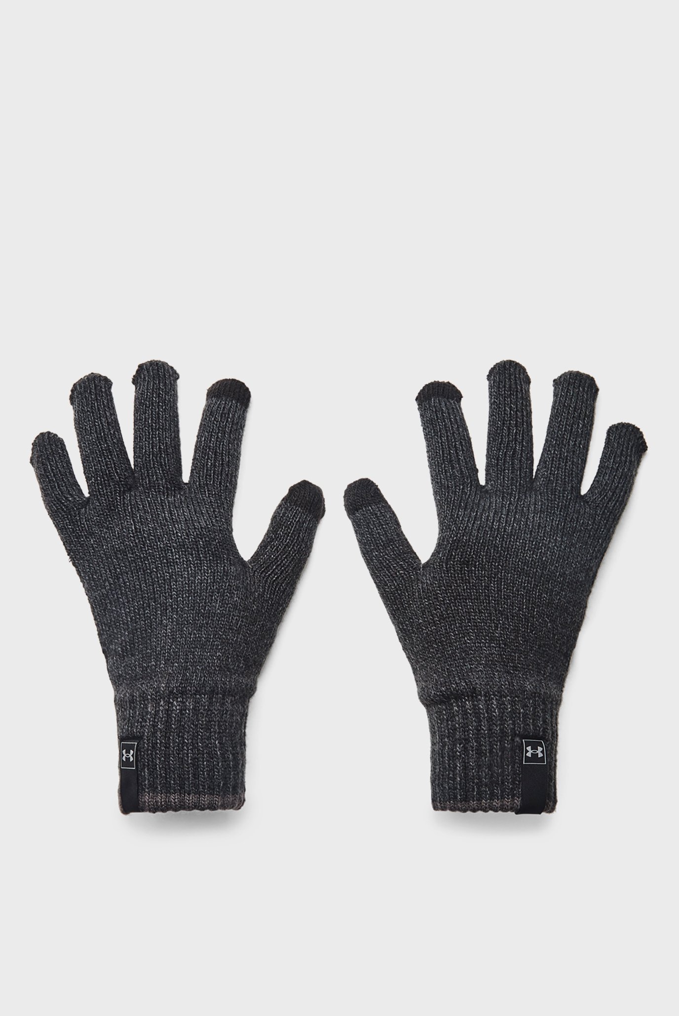 Мужские темно-серые перчатки UA Halftime Gloves 1