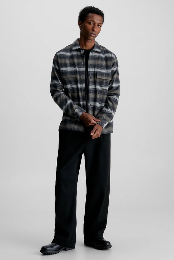 Рубашка FLANNEL OVERCHECK OVERSHIRT