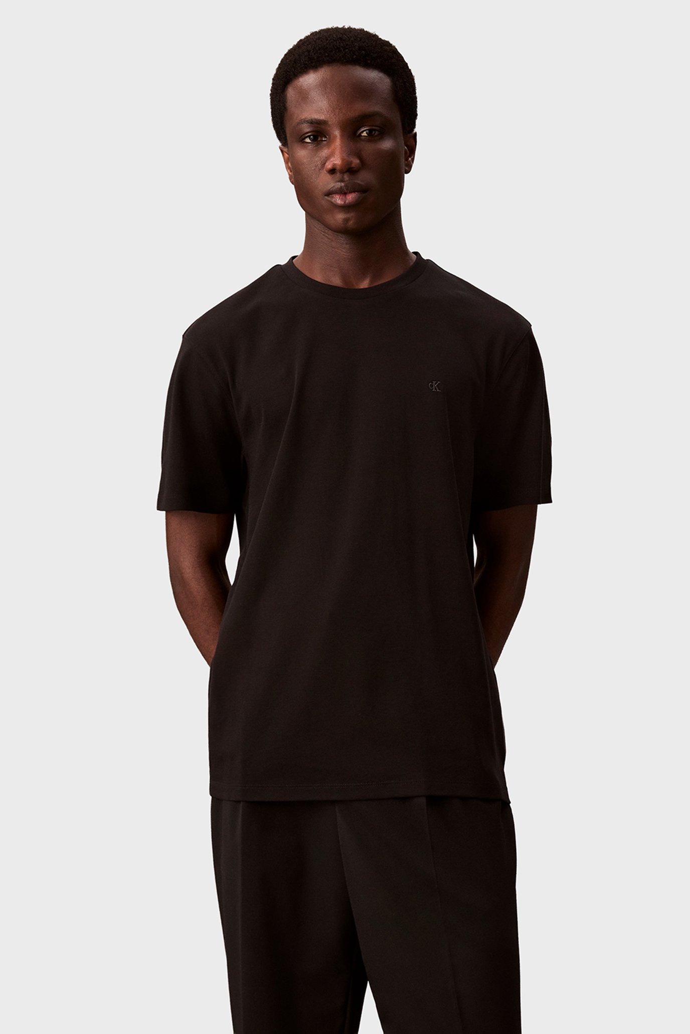 Футболка/SS SUPIMA CHEST EMB CREWNECK TEE 1