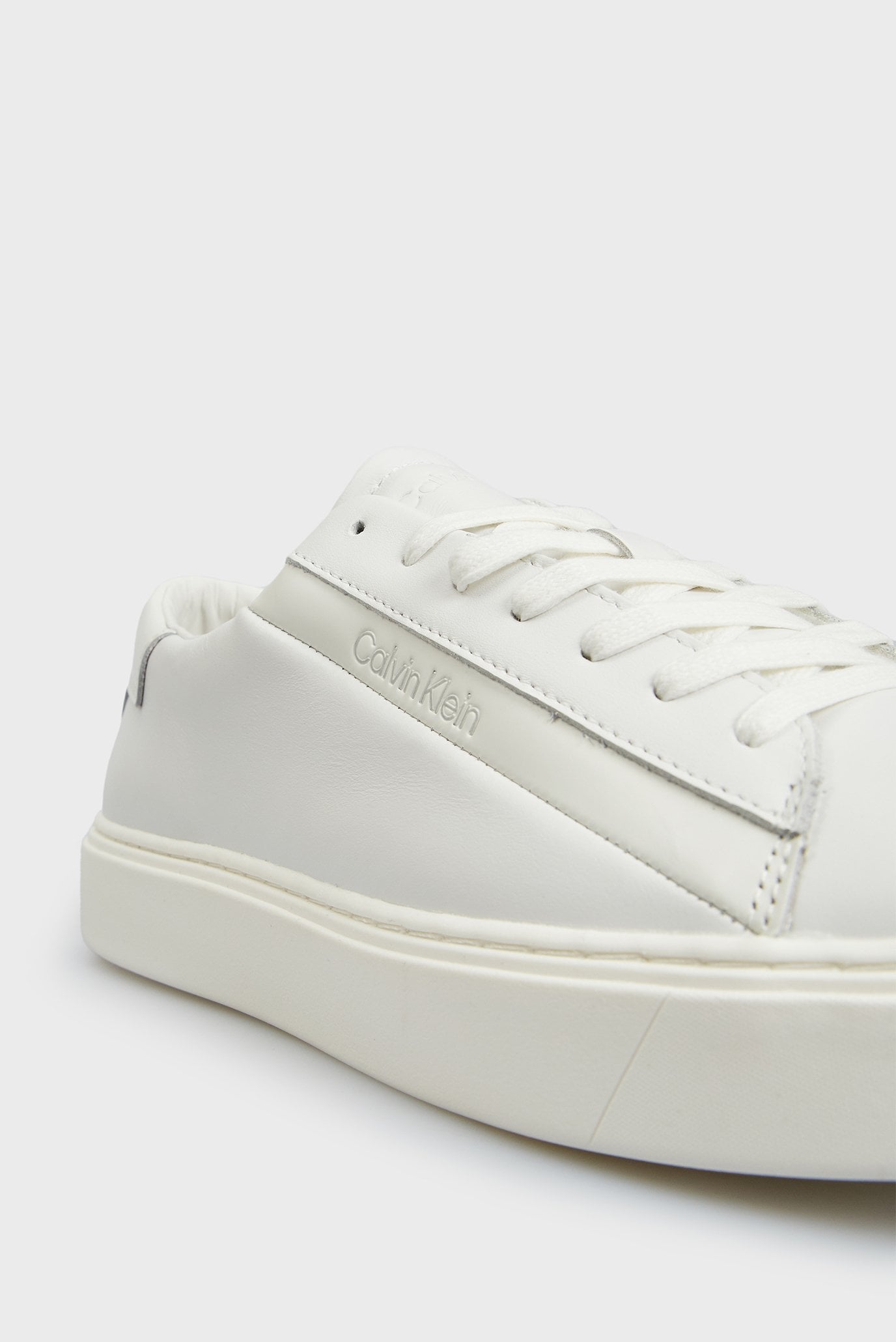 Мужские белые кожаные сникерcы LOW TOP LACE UP LTH 2