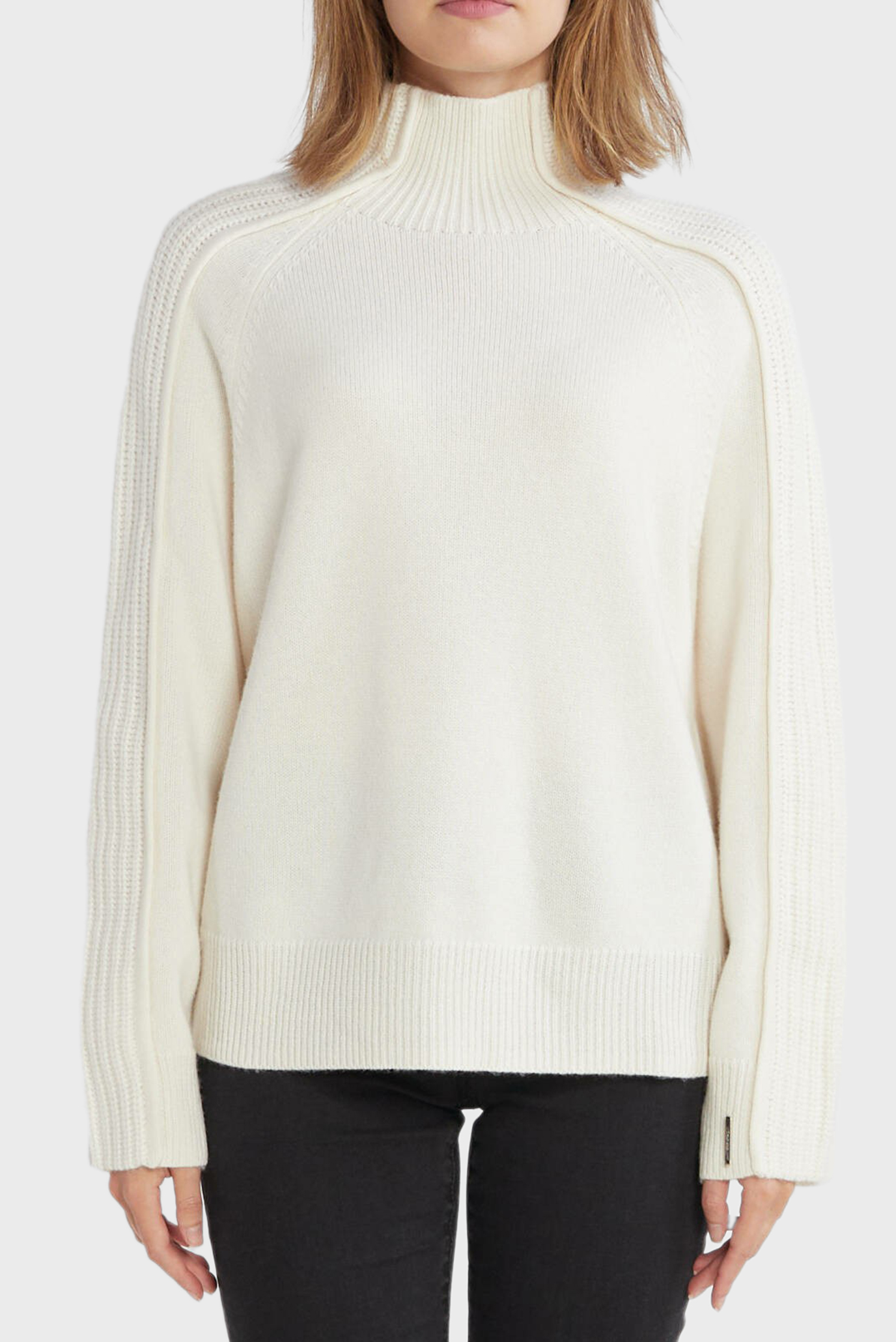 Гольф RECYCLED WOOL MOCK NECK SWEATER 5