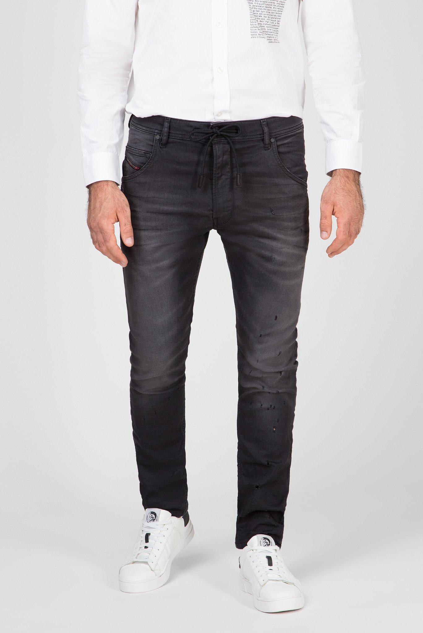 Мужские черные джинсы KROOLEY CB-NE 1