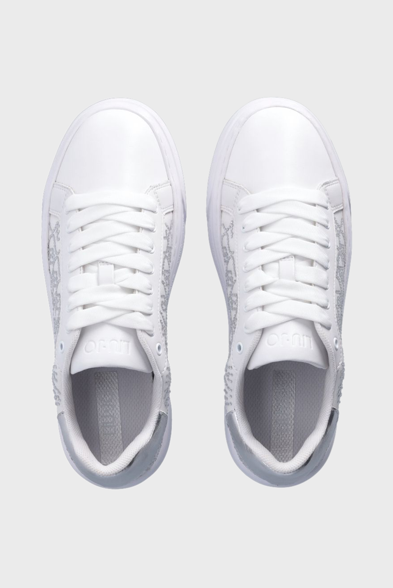 Кеды CLEO 12 - SNEAKER STRASS NET SPREADING WHITE 5