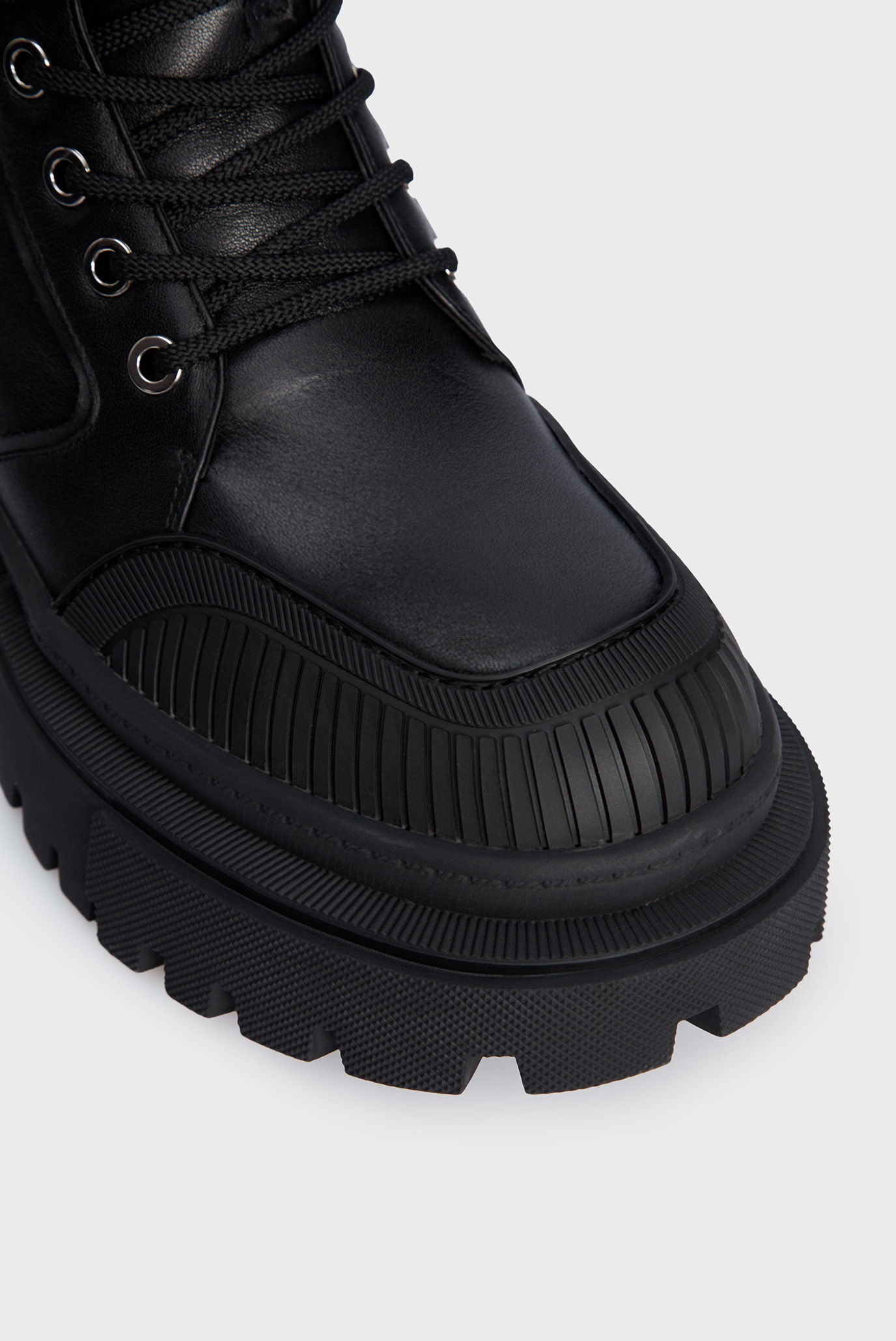 Женские черные кожаные хайкеры HarlowPRPY Женские черные кожаные хайкеры Harlow 4