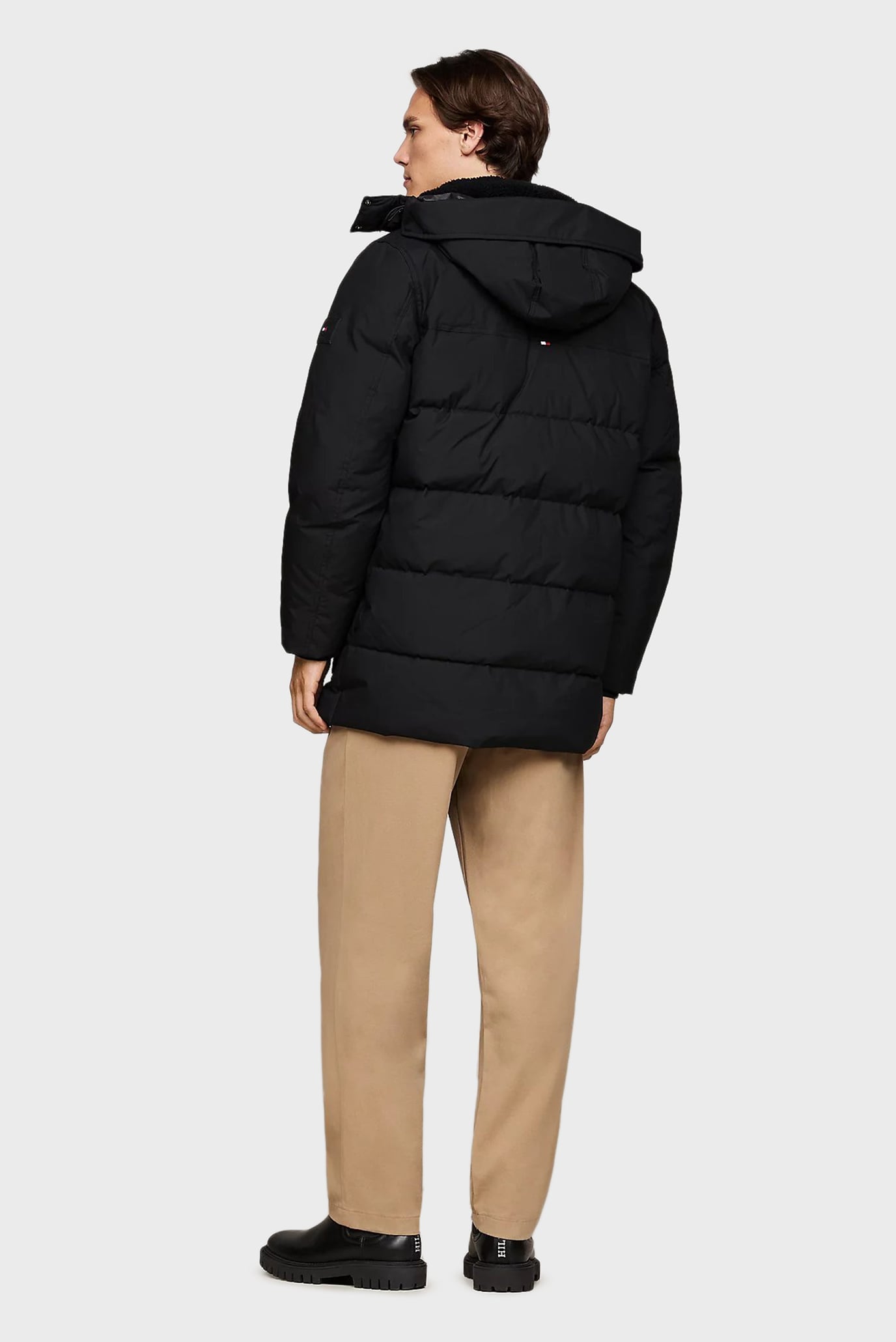 Мужская черная парка ROCKIE UTILITY PARKA 3