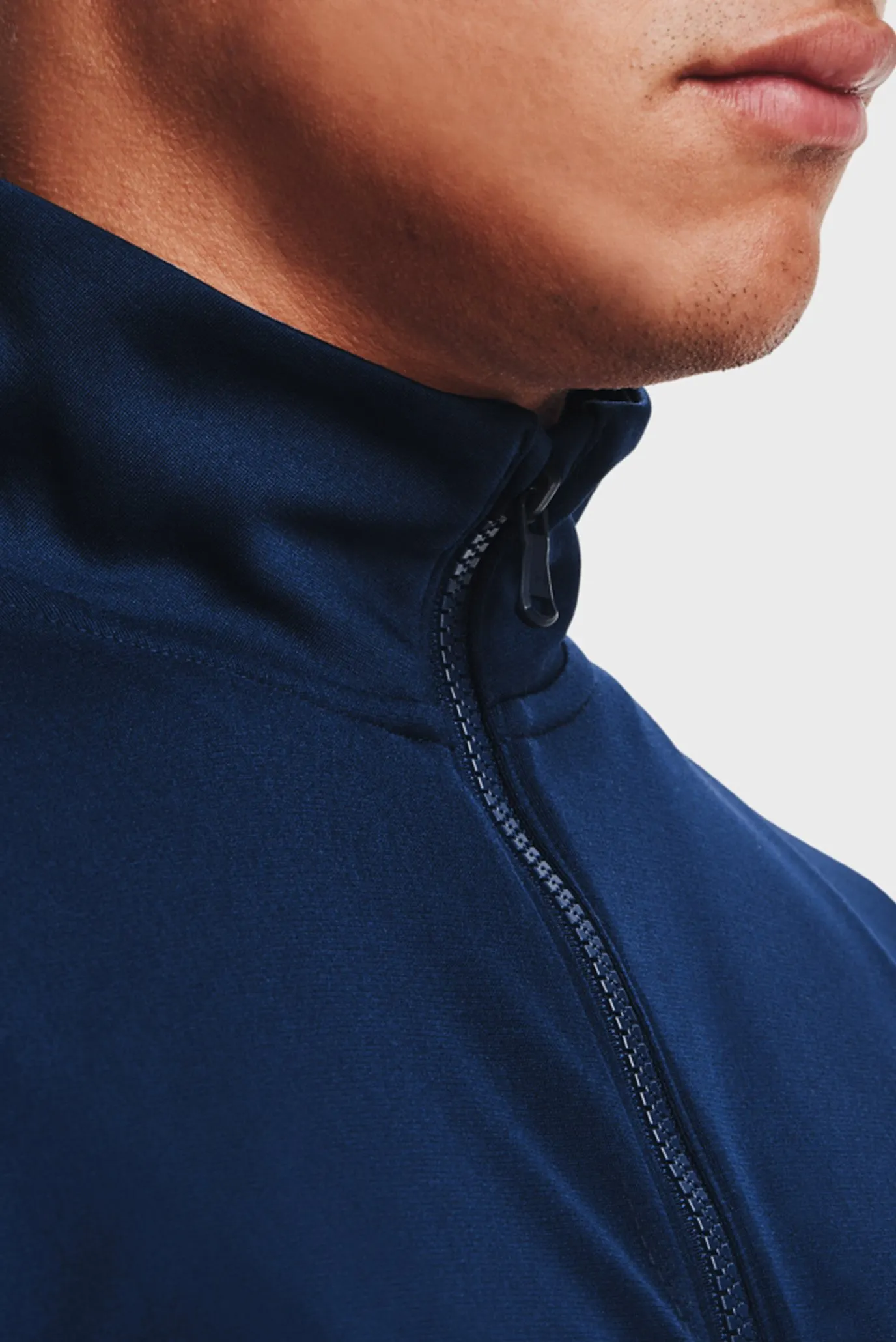 Мужской темно-синий спортивный костюм (кофта, брюки) UA Knit Track Suit 2