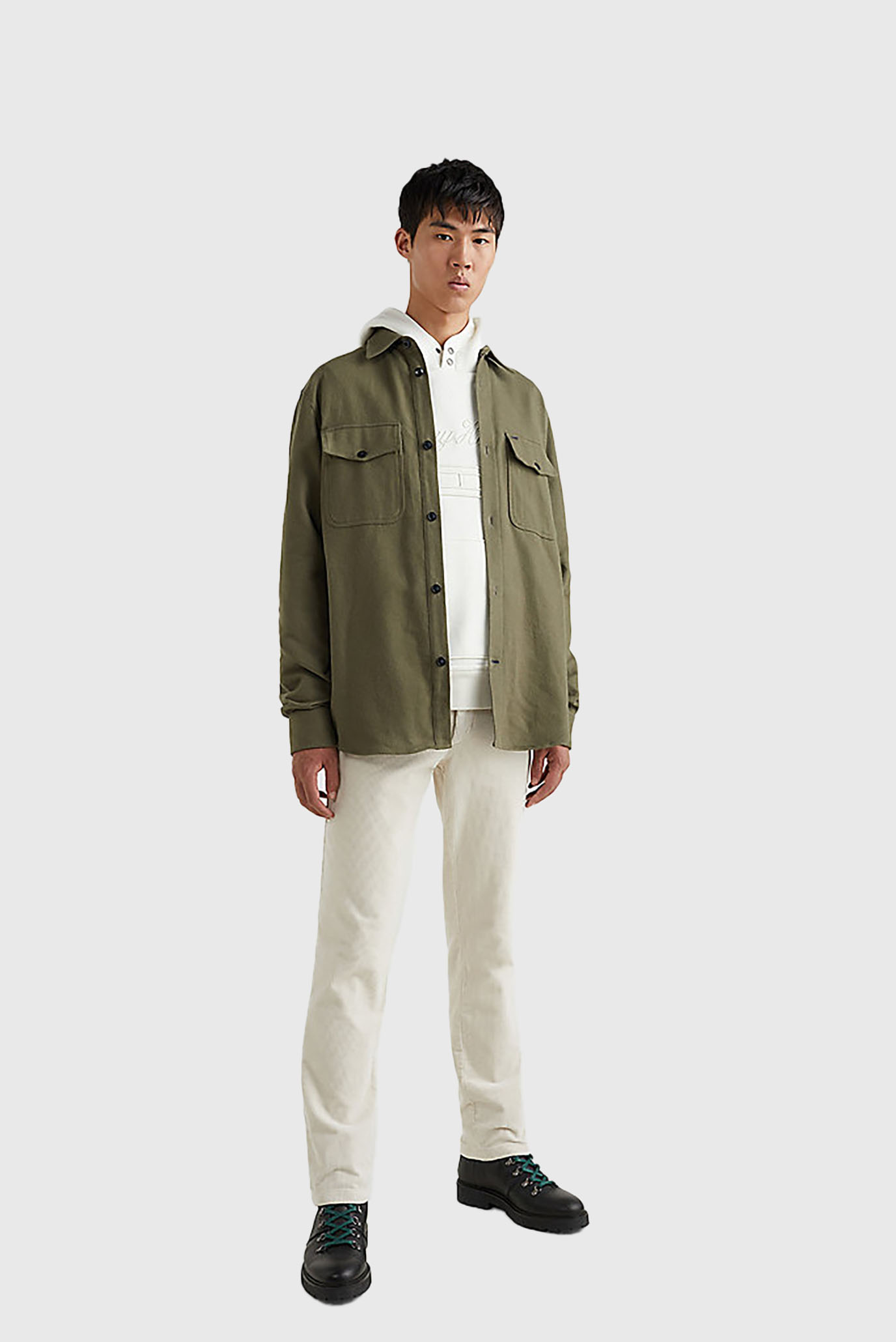 Ботинки HILFIGER LEATHER HOOKS BOOT 6