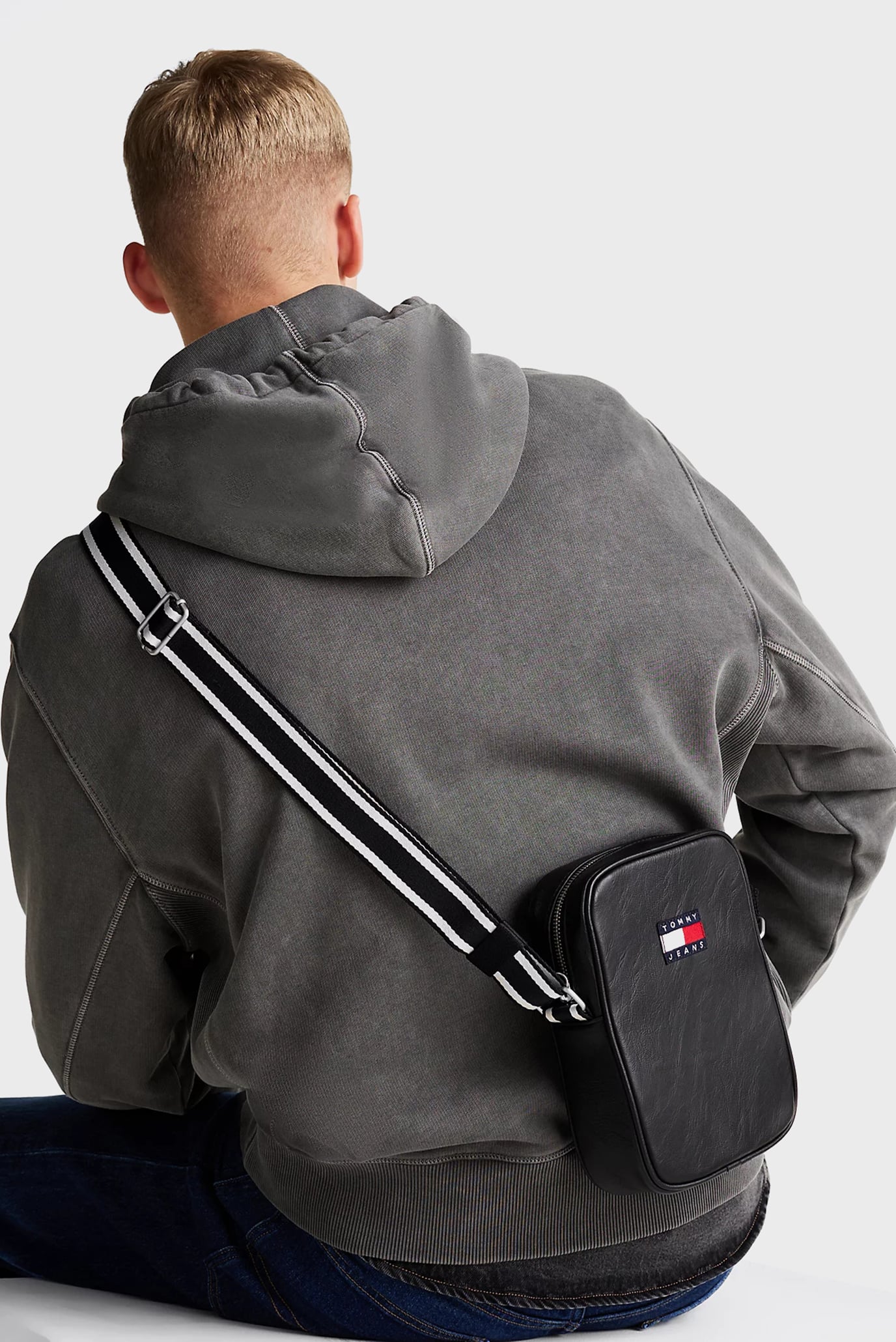 Мужская черная сумка TJM CITY COLLEGE REPORTER 2