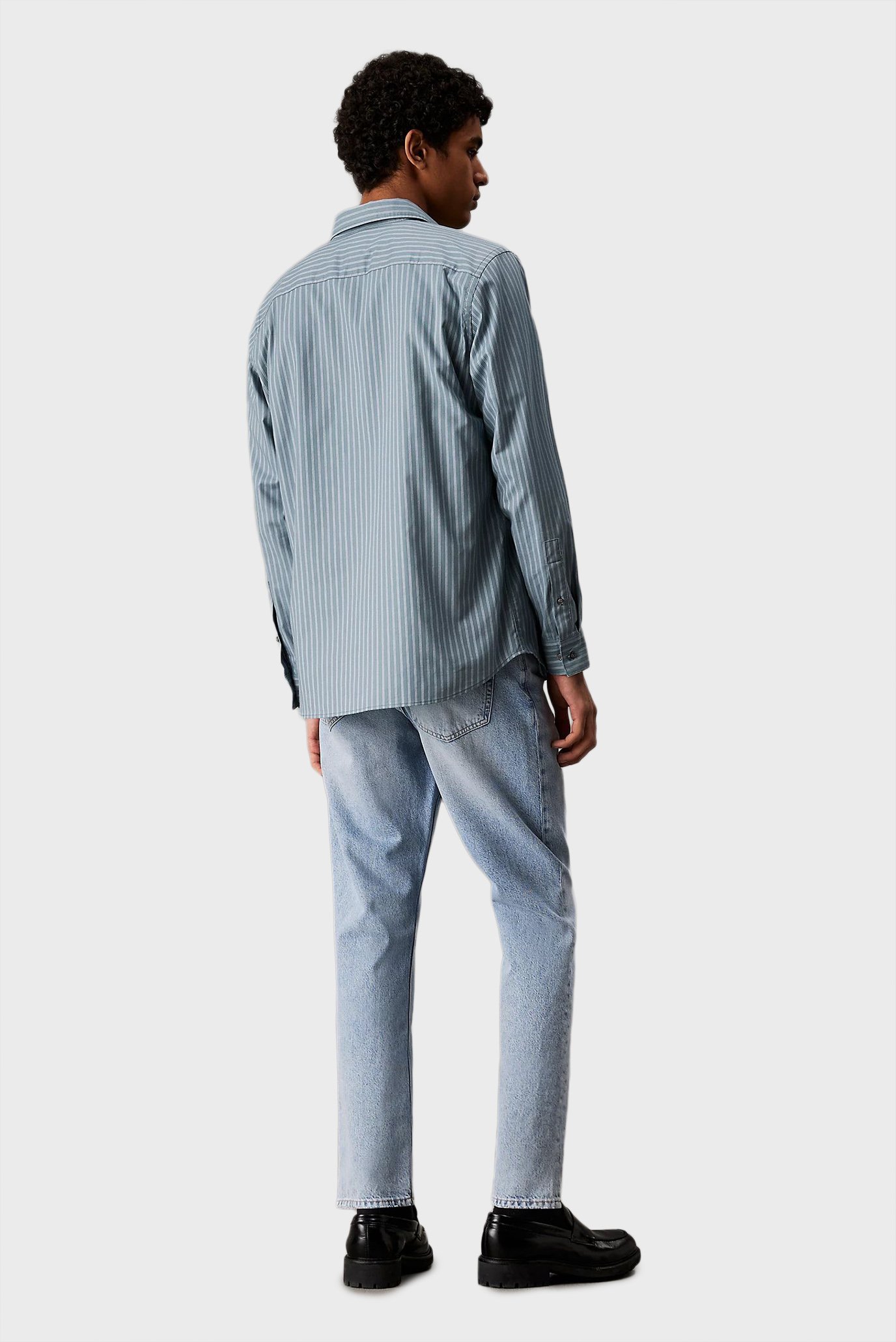 Мужские голубые джинсы DAD JEANCalvin Klein Jeans Мужские голубые джинсы DAD JEAN 3