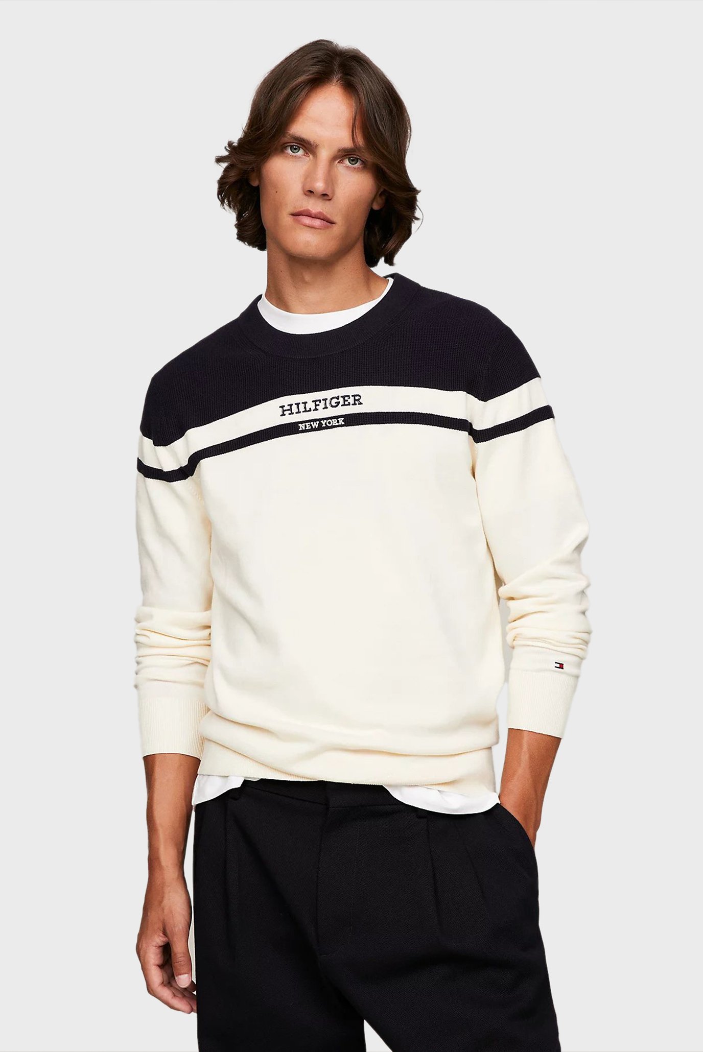 Свитер COLORBLOCK GRAPHIC C NK SWEATER 5