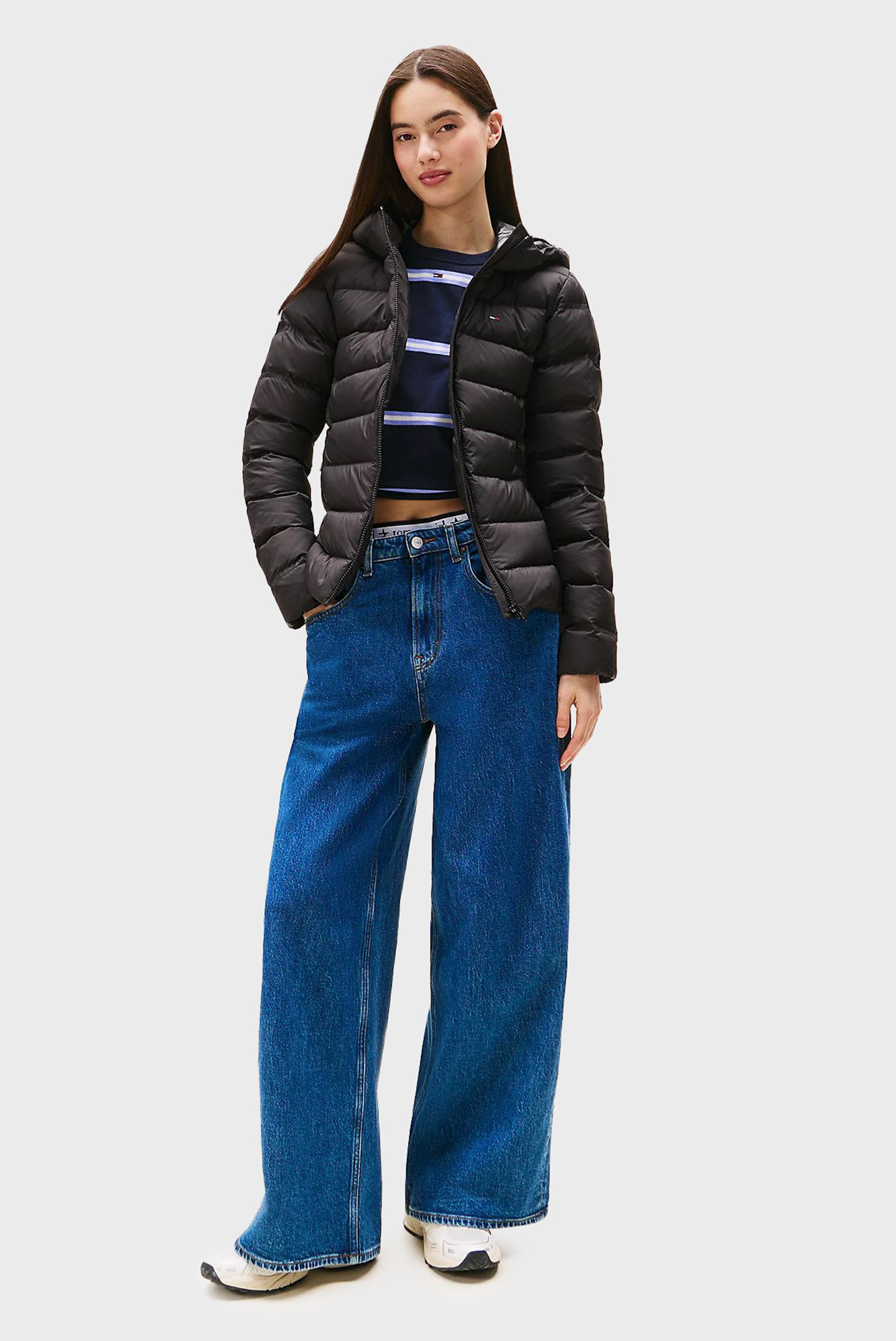 Куртка зимняя TJW SLIM HOOD PRNT DOWN JCKT EXT 2