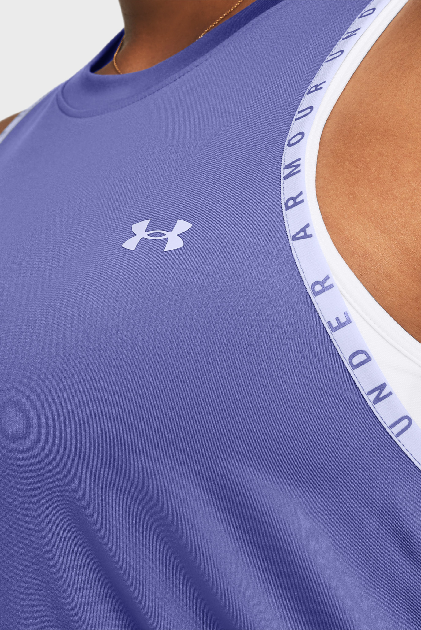 Женская фиолетовая майка Knockout Novelty Tank 2