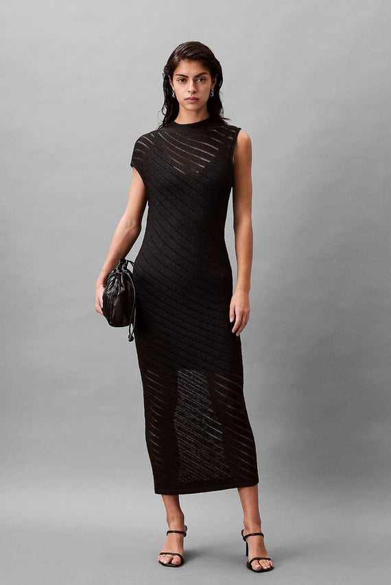 Платье Textured Viscose Dress Calvin Klein Платье Textured Viscose Dress Calvin Klein