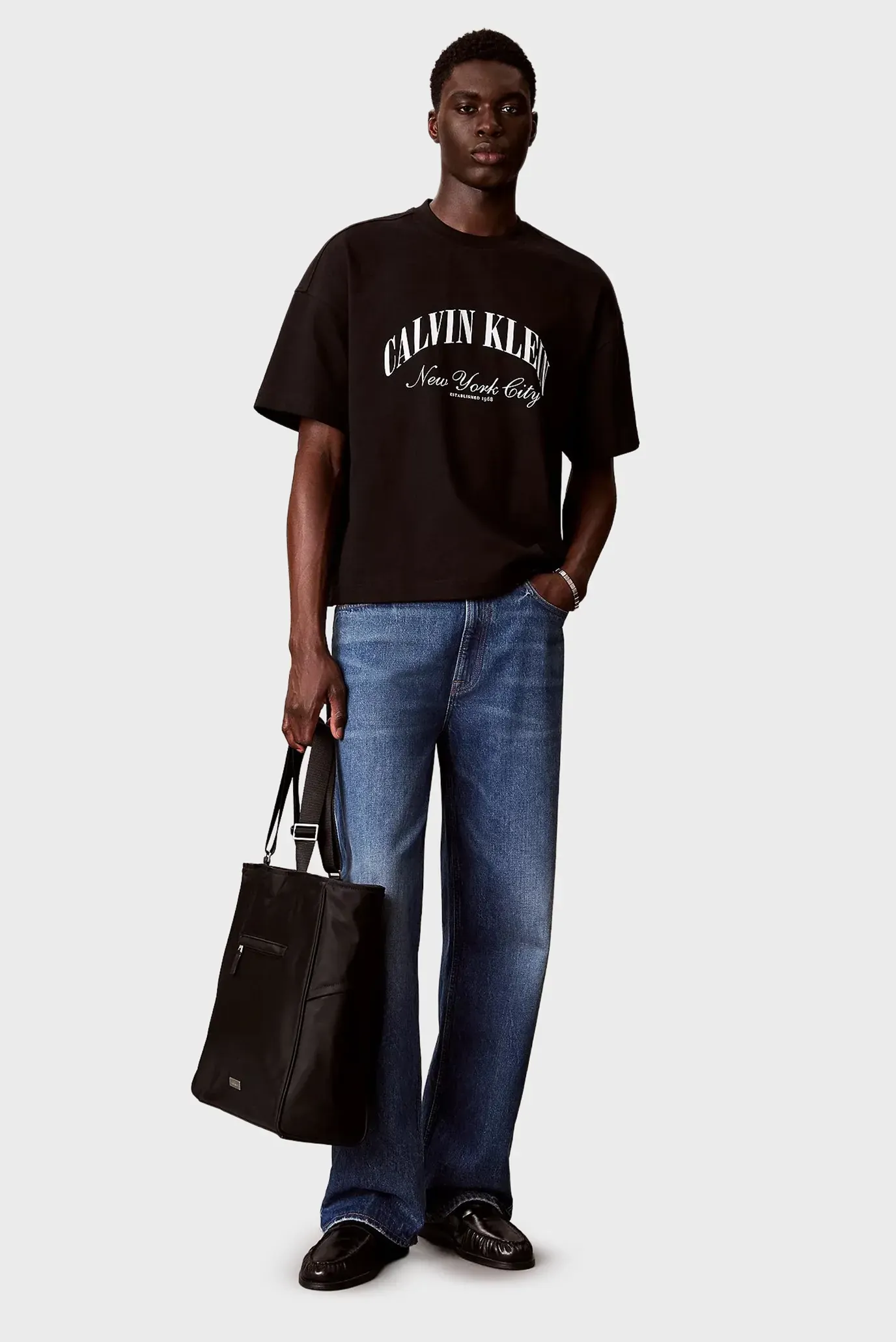 Футболка SS RLXD PREM HVY JRSY RINGER TEE 2