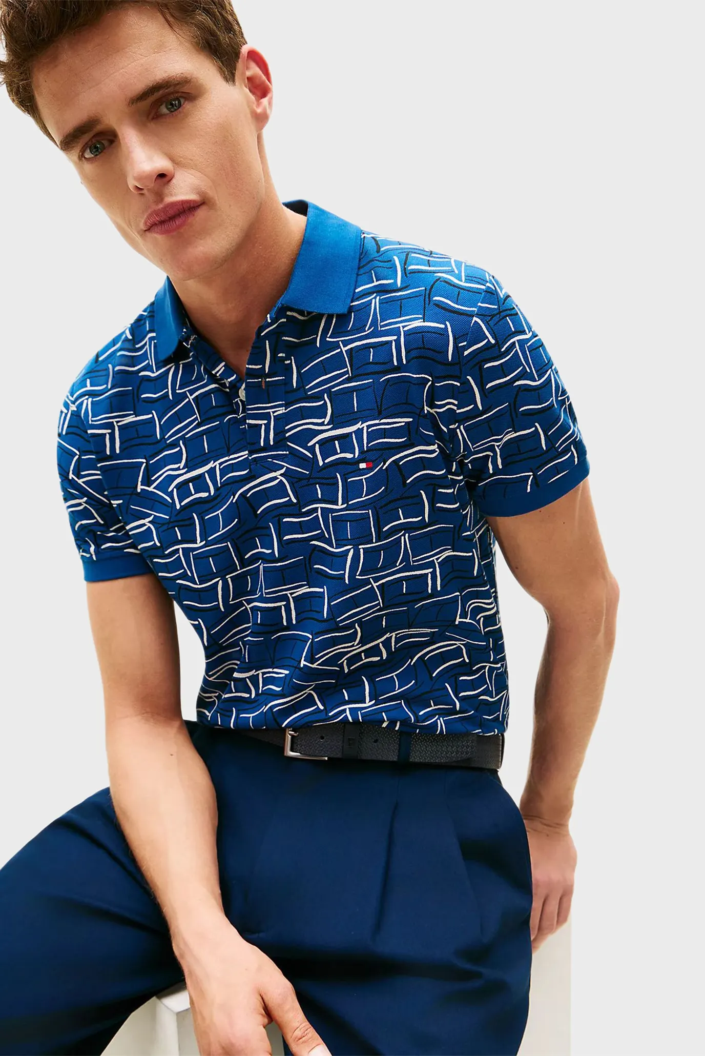 Поло AOP PIQUE REG POLO 4