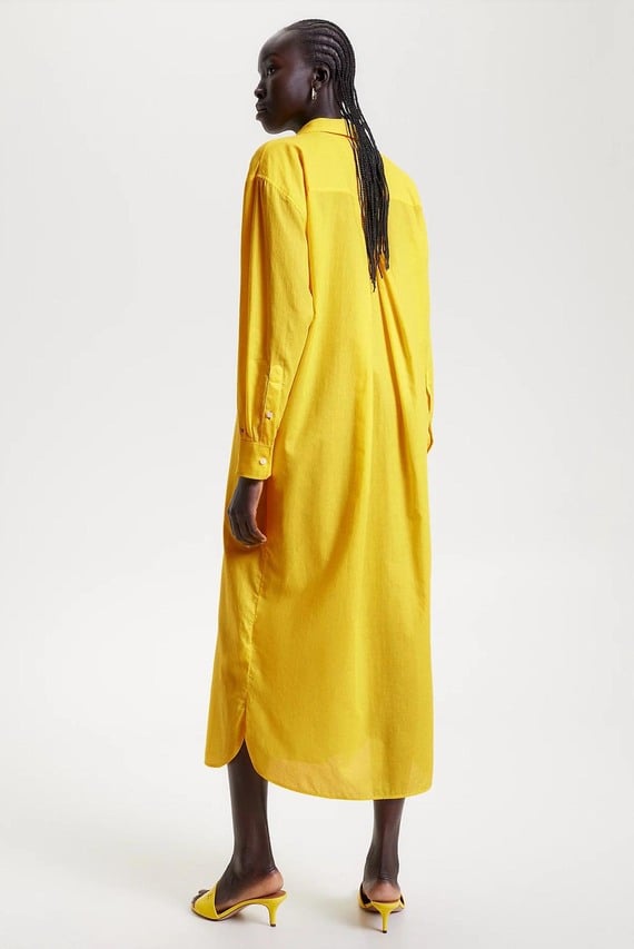 Платье VOILE OVERSIZED LONG SHIRT DRESS