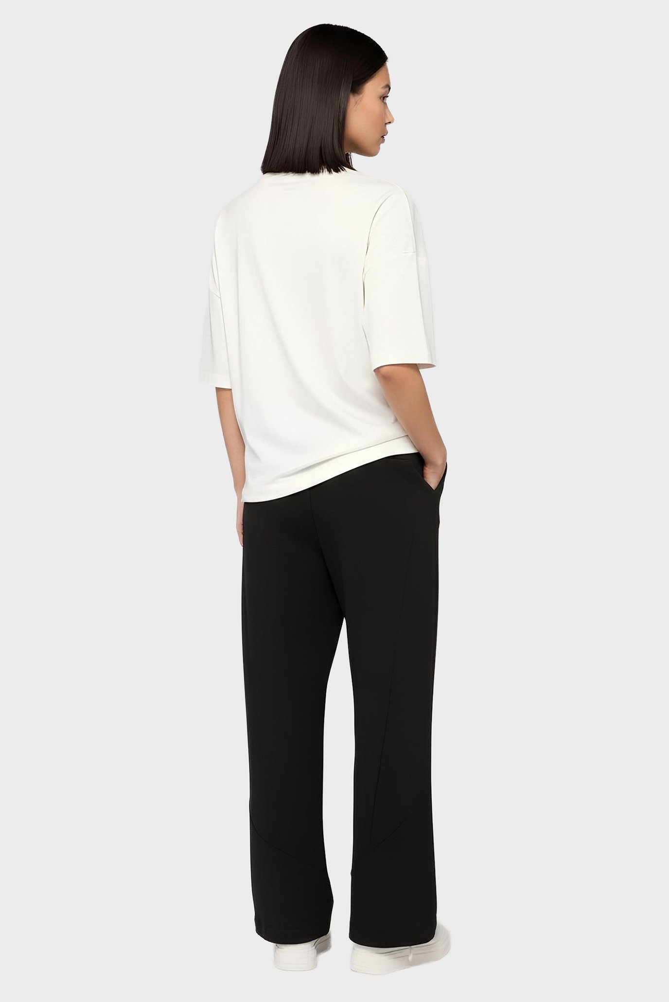 Штаны спортивные WP155F04 JOGGING PANTS - UROBORO TRUSSARDI PRINT - SCUBA 2