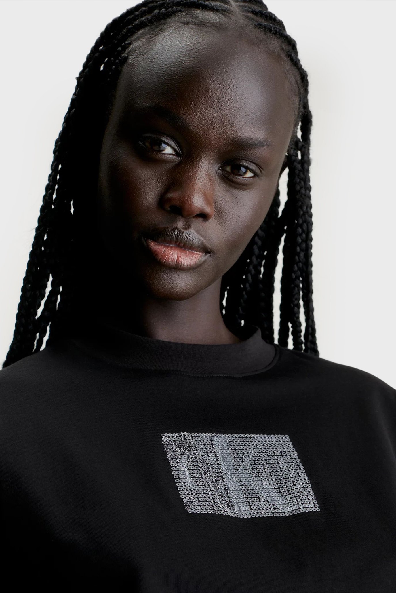 Лонгслив SEQUIN LONG SLEEVE SHORT TOP 5