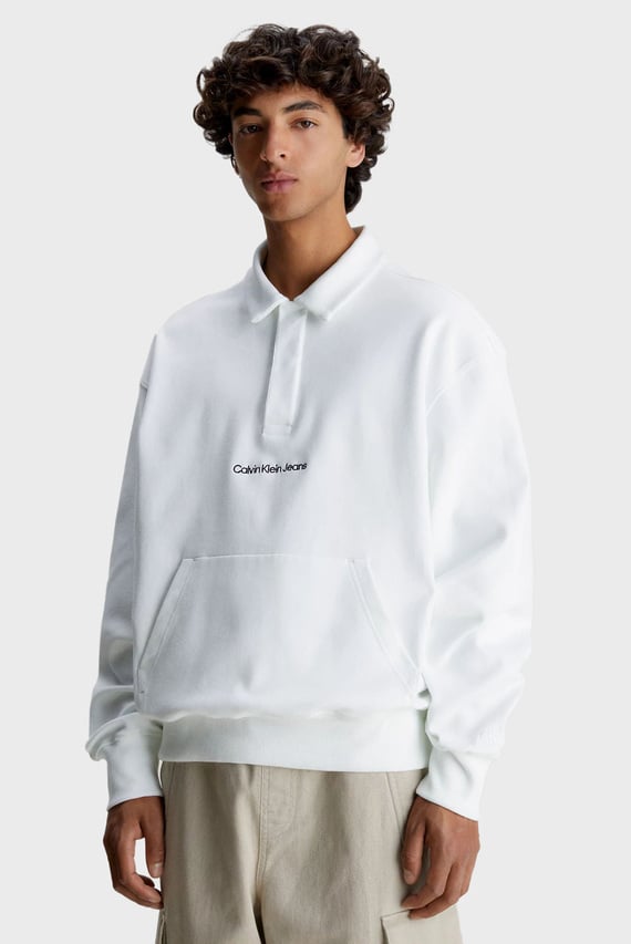 Свитшот INSTITUTIONAL RIB RUGBY HWK Calvin Klein Jeans