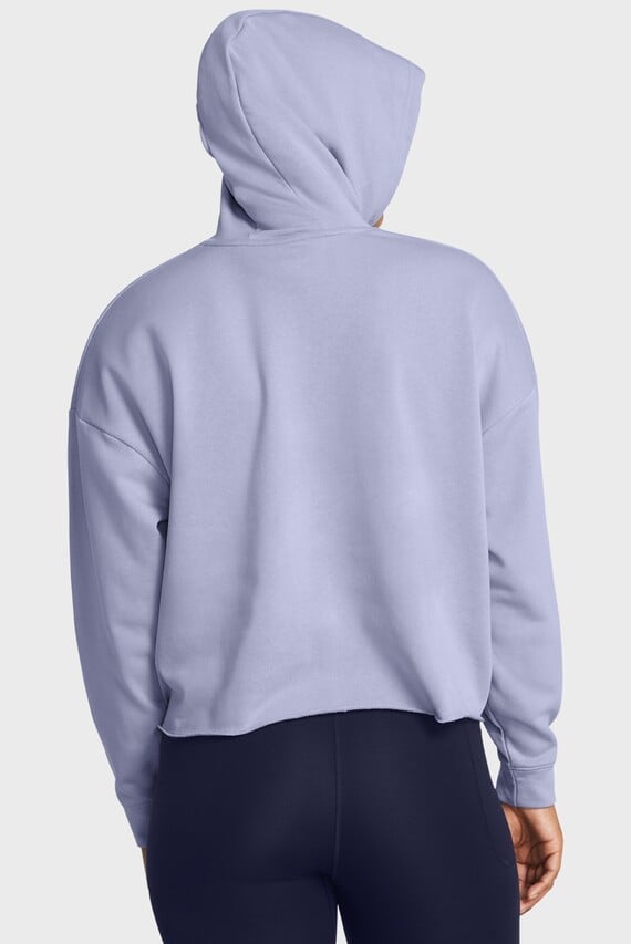Женское сиреневое худи UA Rival Terry OS Hoodie