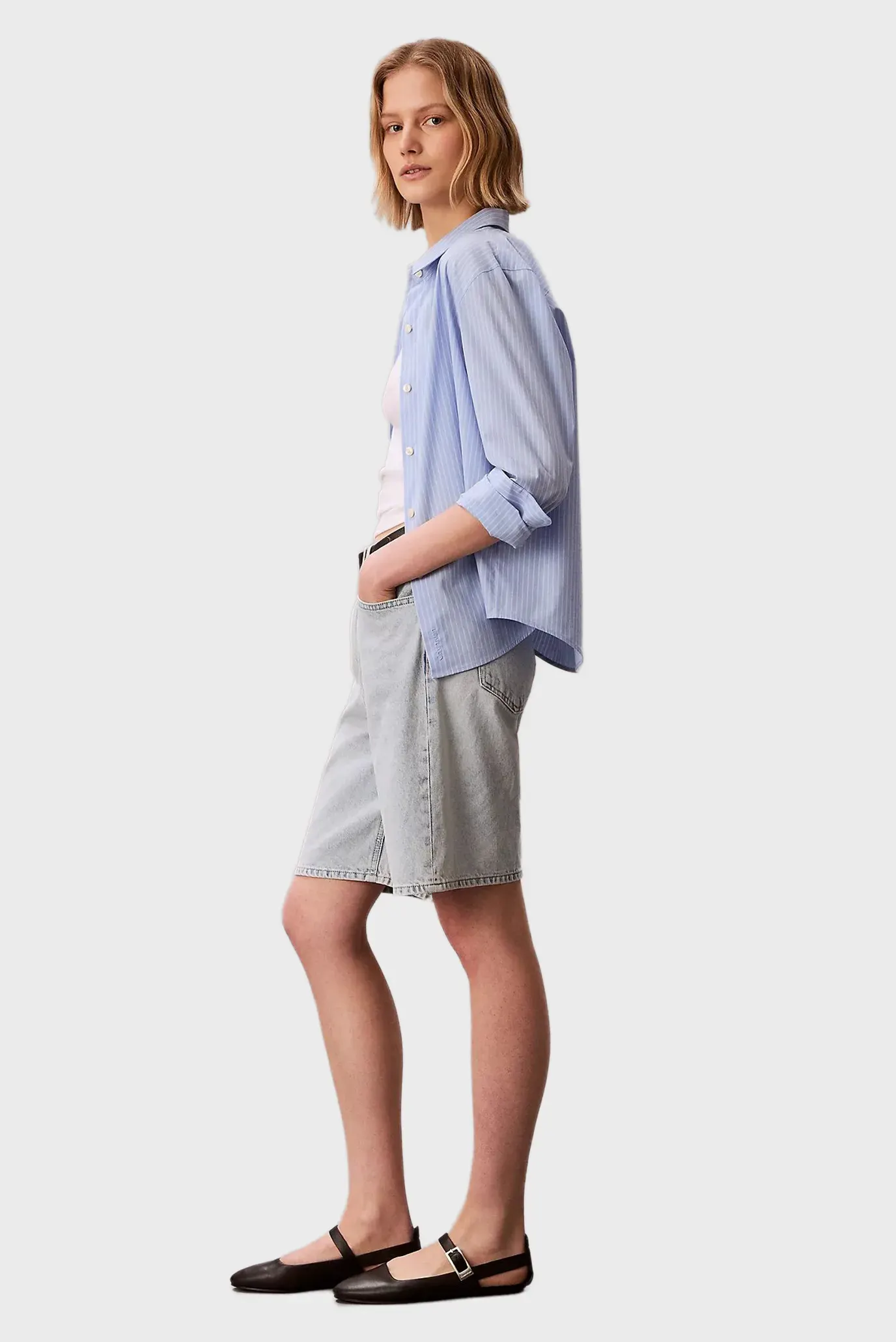 Шорты THE BERMUDA SHORT BLEACHED BLUE 3