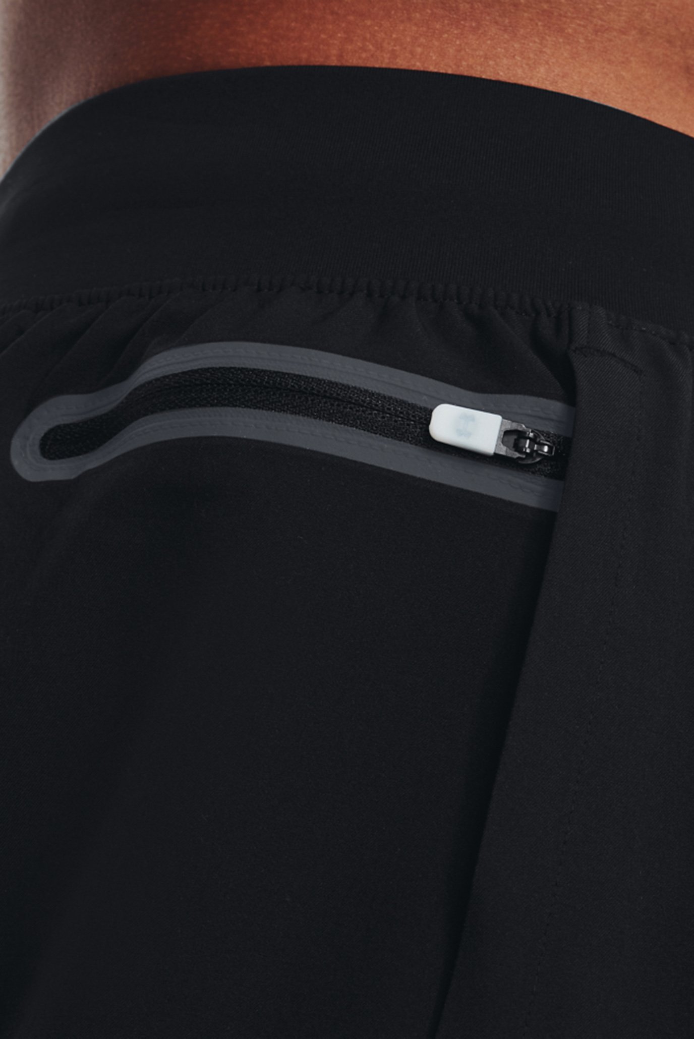 Мужские черные спортивные брюки UA Unstoppable Crop Pant 4